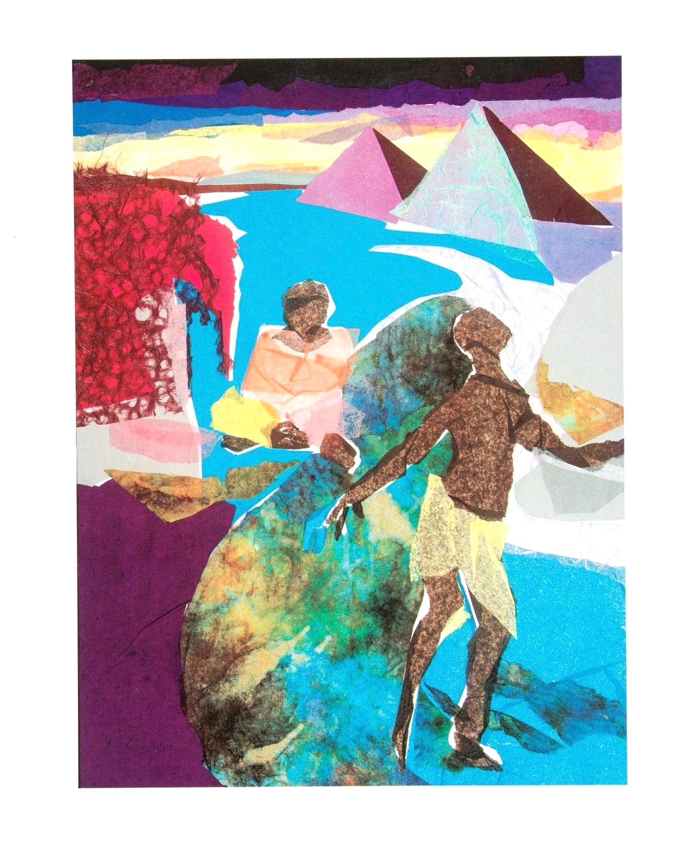 Phoebe Beasley, The Negro Speaks of Rivers, Sunrise Is Coming After While, Limited Edition Silkscreen