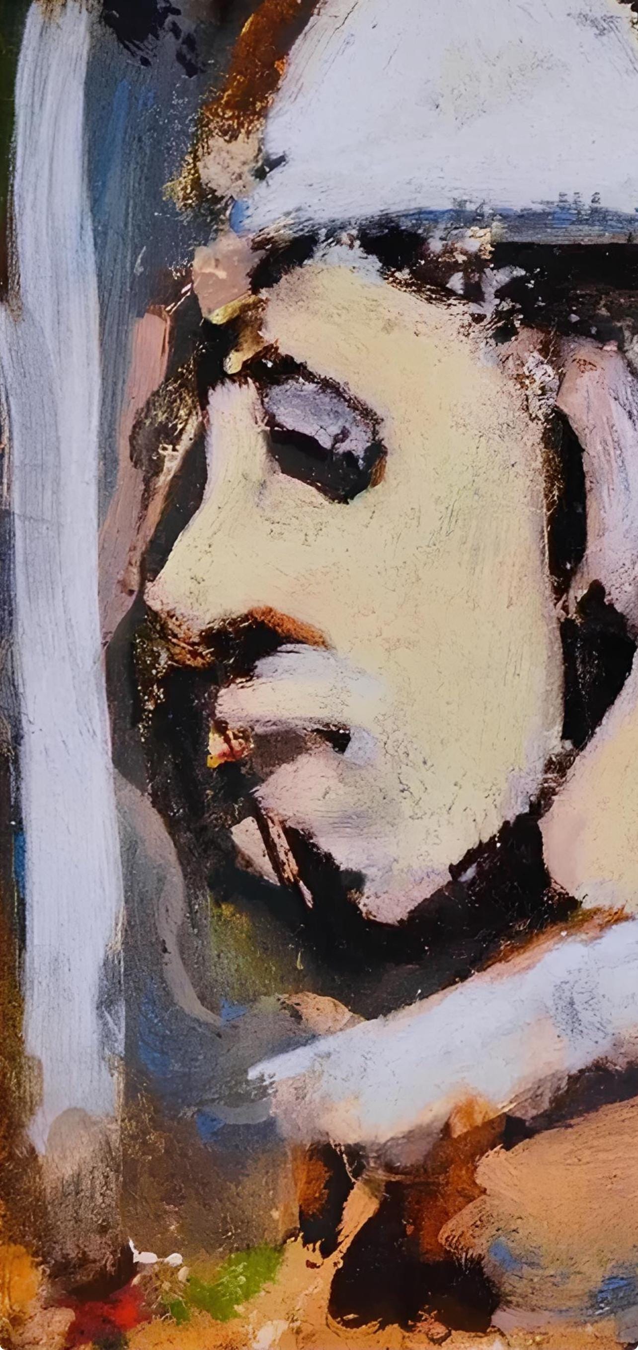 Georges Rouault, Composition, Visages, dix études de l'Atelier reproduites en fac-similés, Limited Edition Lithograph
