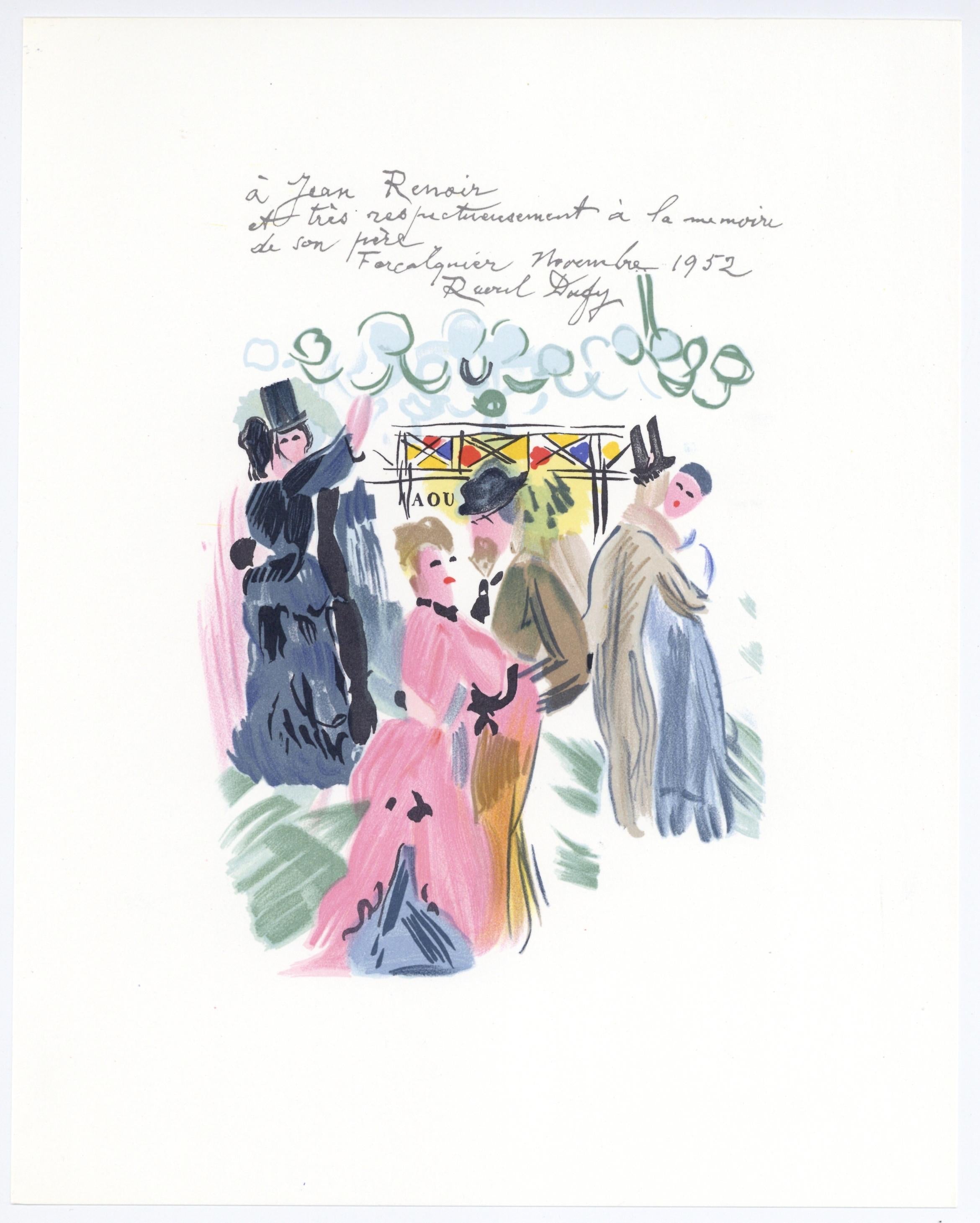 Raoul Dufy, Hommage à Renoir, Lettre à mon peintre Raoul Dufy, Limited Edition Lithograph