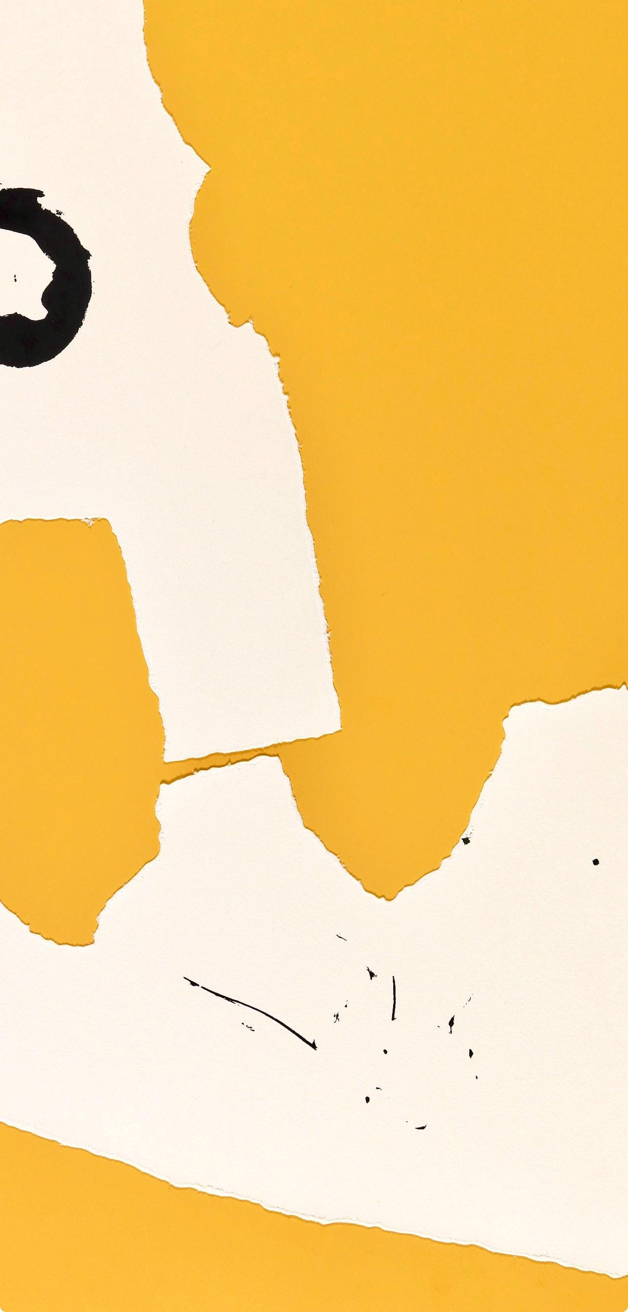 Robert Motherwell, Composition (Terenzio/Belknap 5; Engberg/Banach 16), X + X, Ten Works by Ten Painters, Limited Edition Silkscreen