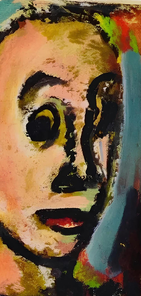 Georges Rouault, Composition, Visages, dix études de l'Atelier reproduites en fac-similés, Limited Edition Lithograph