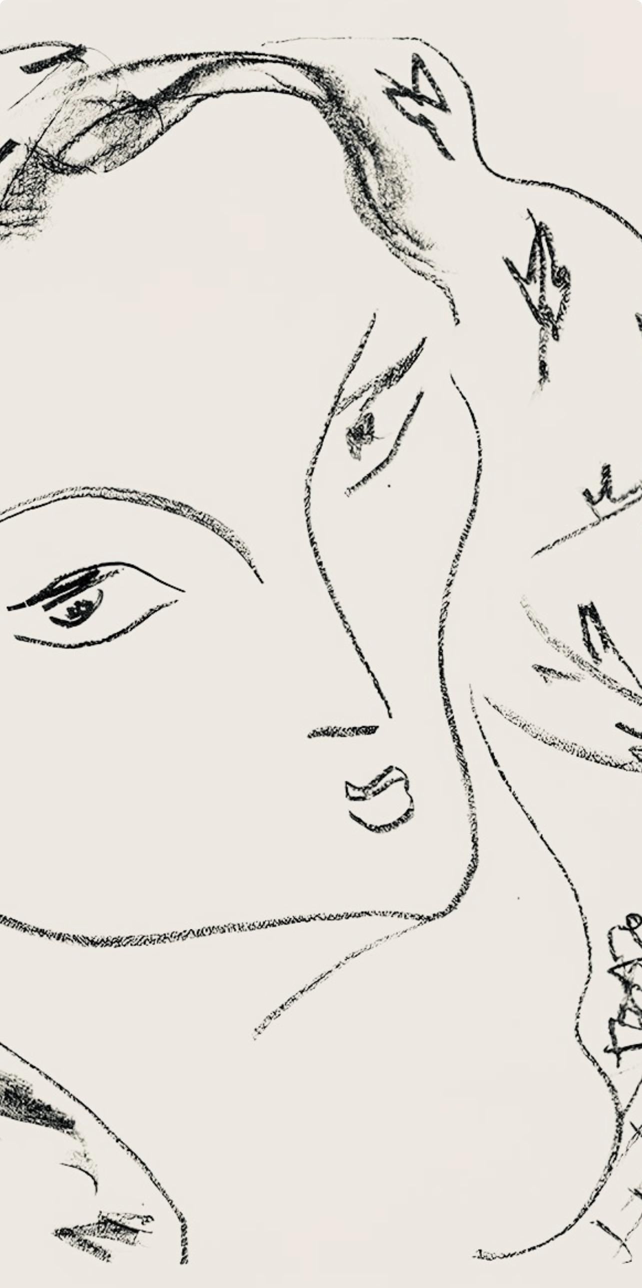 Henri Matisse, Série L, var. 5 (Duthuit 9), Henri Matisse, Dessins, Thèmes et variations, Limited Edition Lithograph