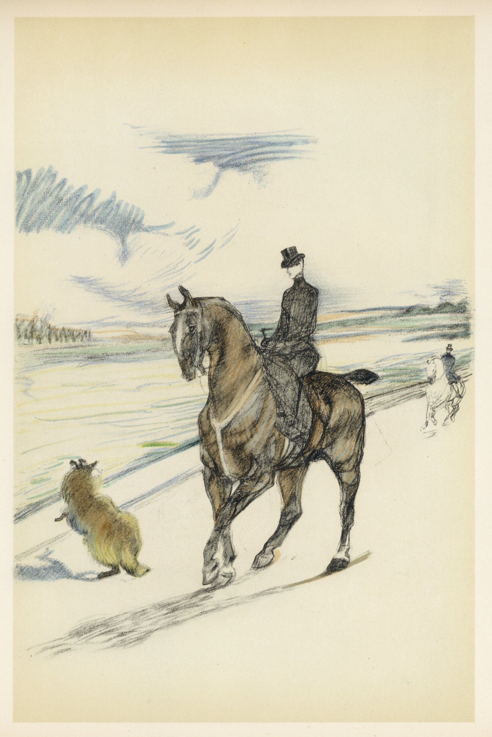 Henri de Toulouse-Lautrec, Amazone, The Circus by Toulouse-Lautrec, Limited Edition Lithograph