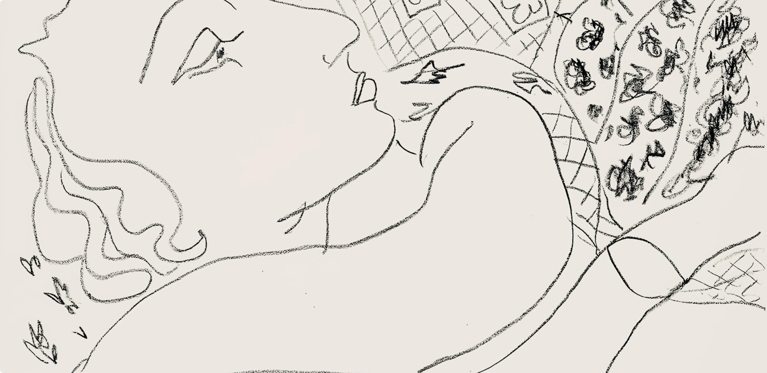 Henri Matisse, Série Z, var. 2 (Duthuit 9), Henri Matisse, Dessins, Thèmes et variations, Limited Edition Lithograph