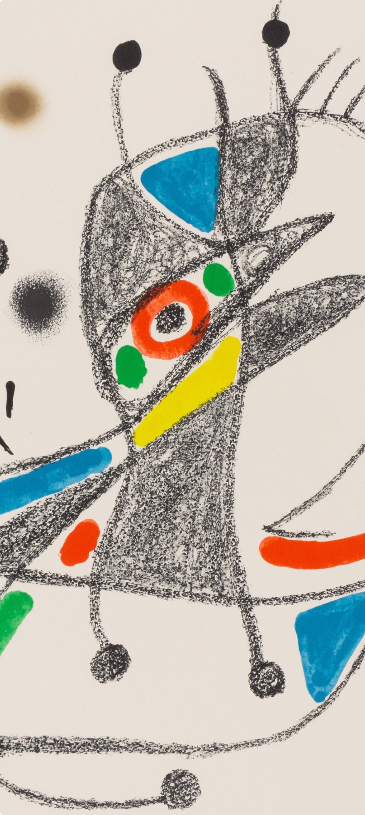 Joan Miró, Composition (Mourlot, 1051-1072), Maravillas con Variaciones acrósticas en el Jardín de Miró, Limited Edition Lithograph