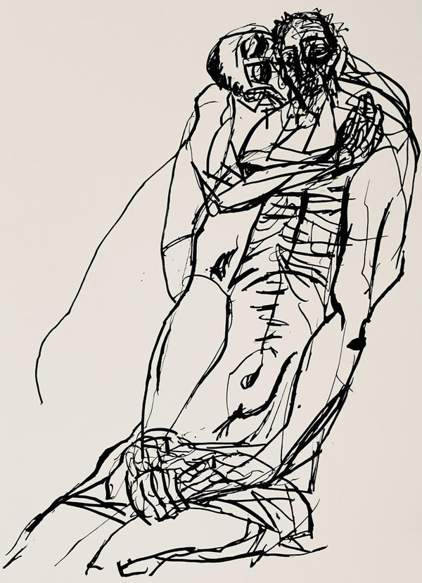 Abraham Rattner, Pieta, Limited Edition Lithograph