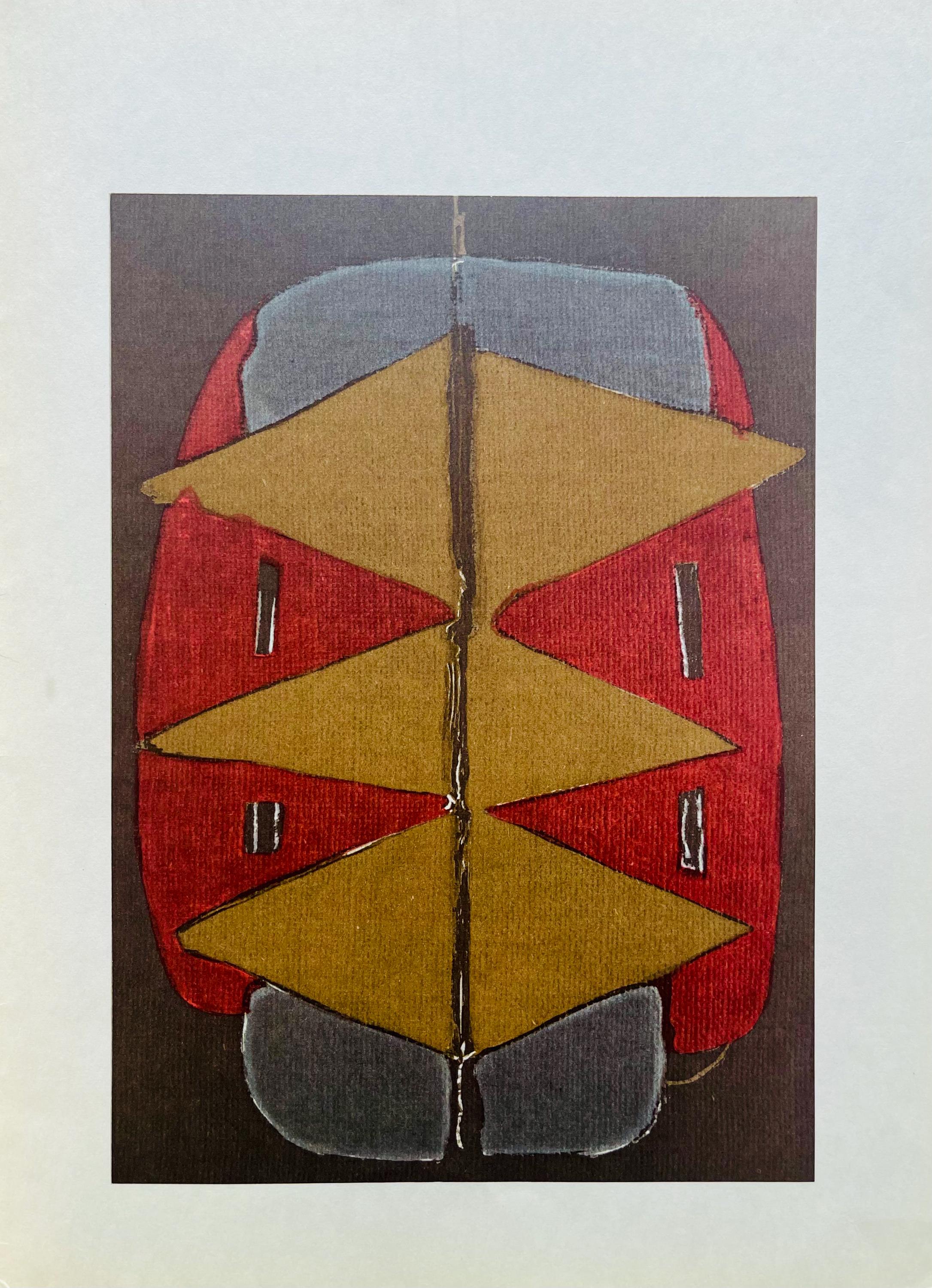 Georges Braque, Composition, Derrière le miroir, Limited Edition Lithograph