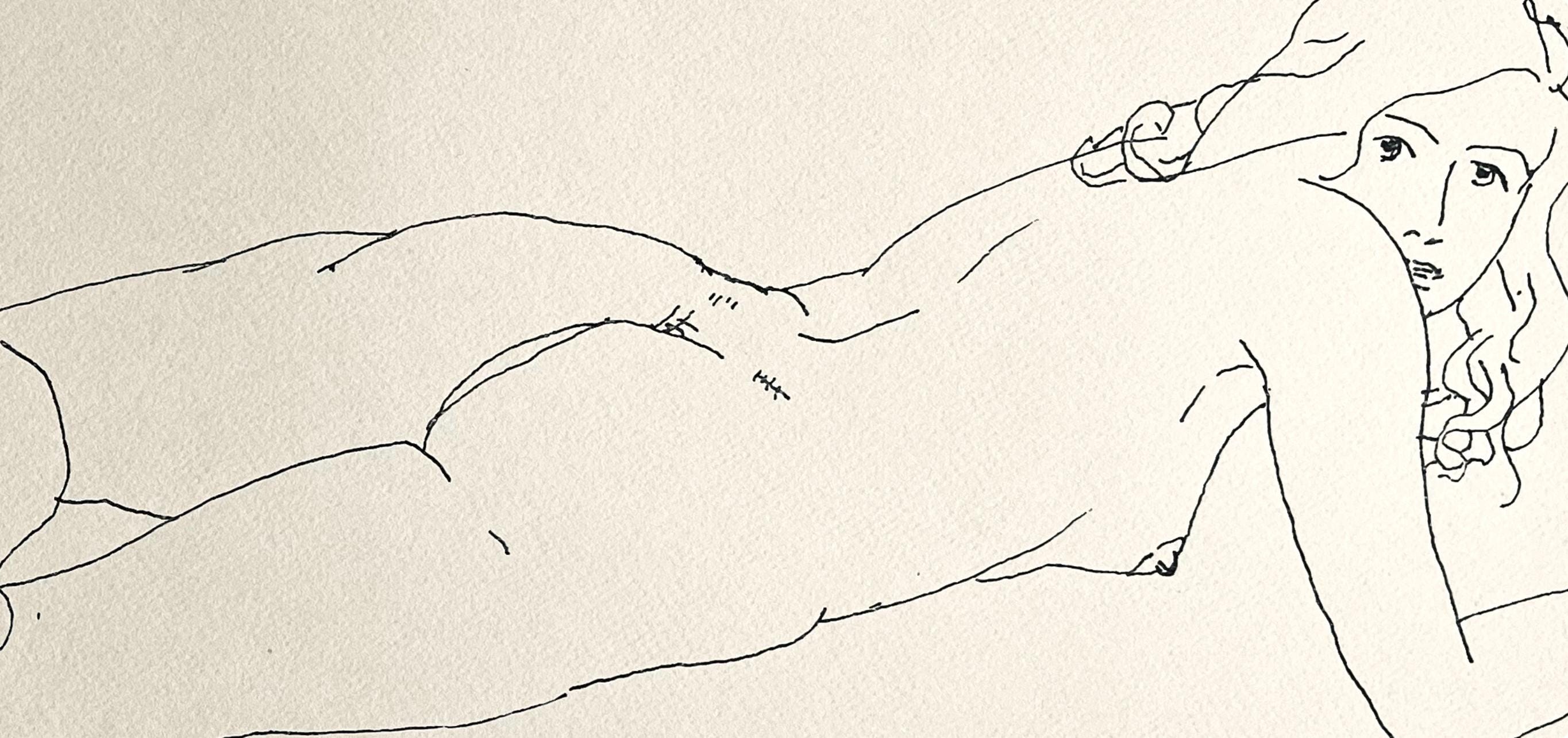 Henry Strater, Composition, 24 Drawings by Henry Strater, Limited Edition Lithograph