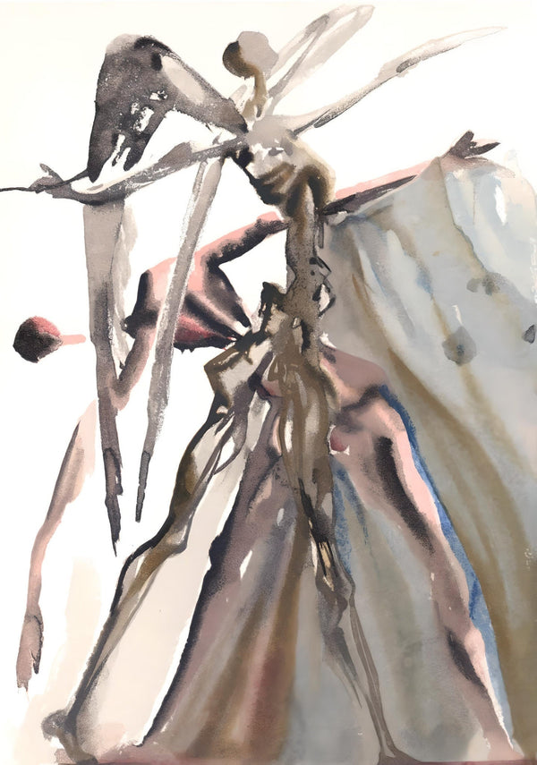 Salvador Dali, The Powers of Soul (Michler/Löpsinger 1039-1138; Field 189-200), La Divine Comédie, Limited Edition Woodcut