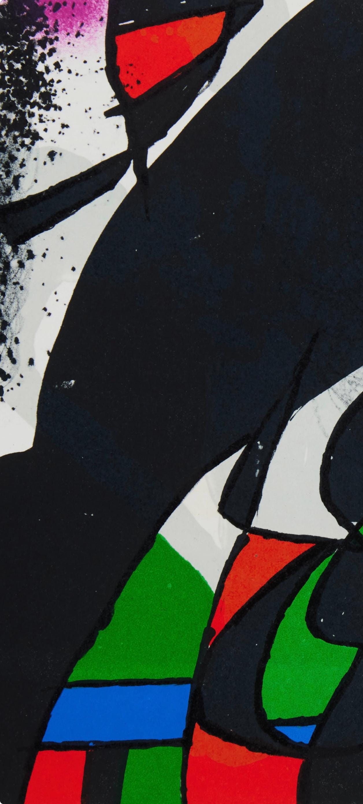 Joan Miró, Composition (Cramer 1080), San Lazzaro et ses Amis, XXe Siècle, Limited Edition Lithograph