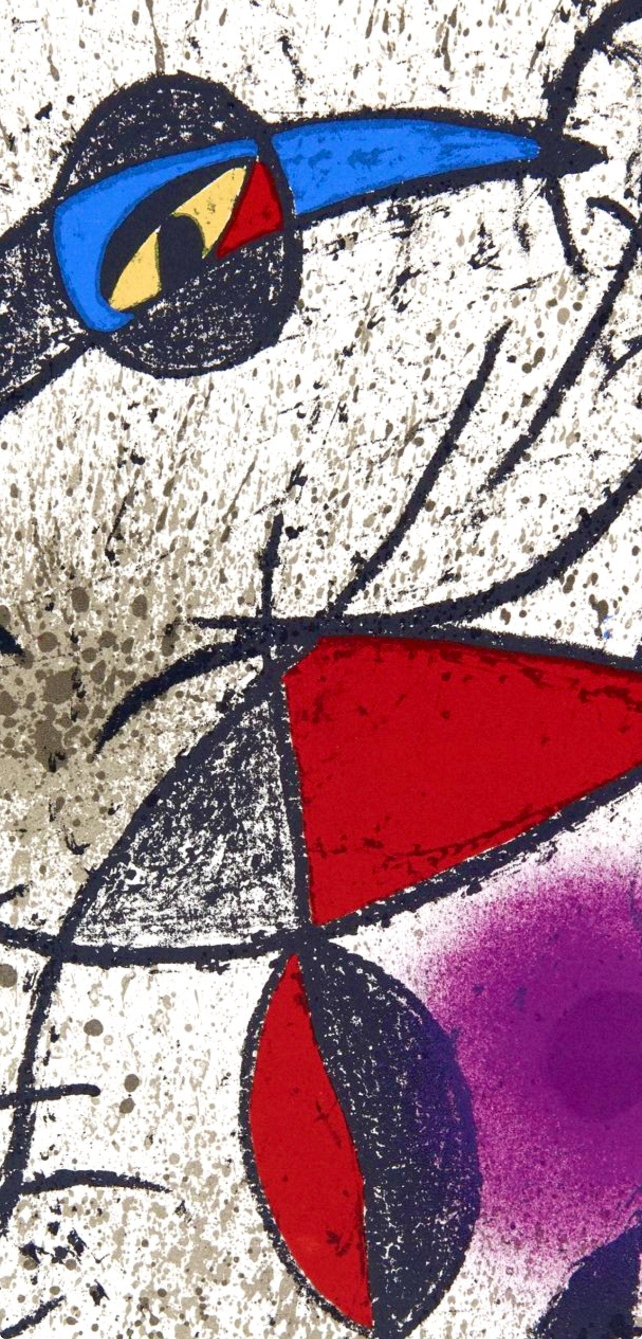 Joan Miró, Faillie du calcaire, Souvenirs et portraits d'artistes, Limited Edition Lithograph