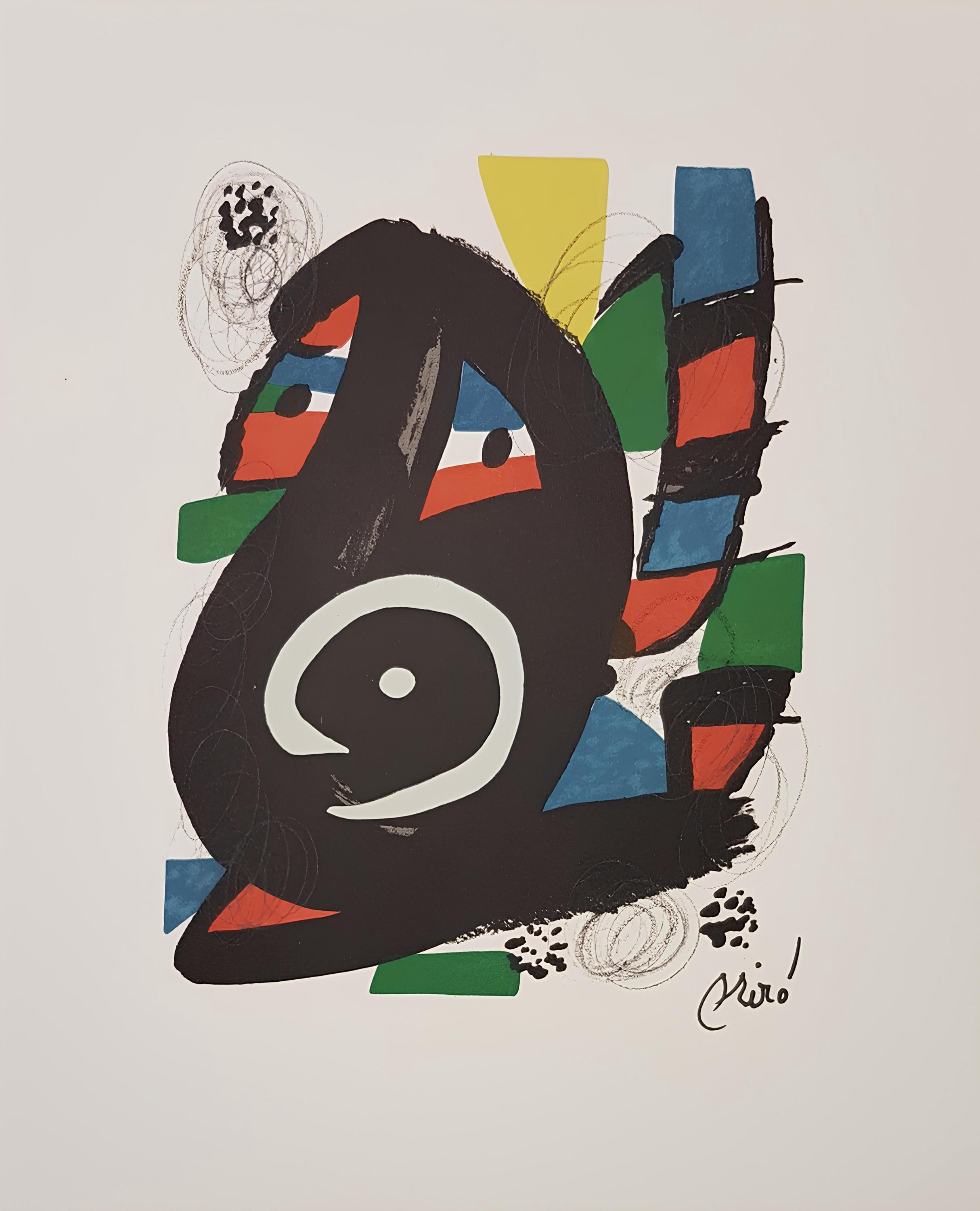 Joan Miró, Composition (Mourlot 1212-1225; Cramer 248), La mélodie acide, Limited Edition Lithograph