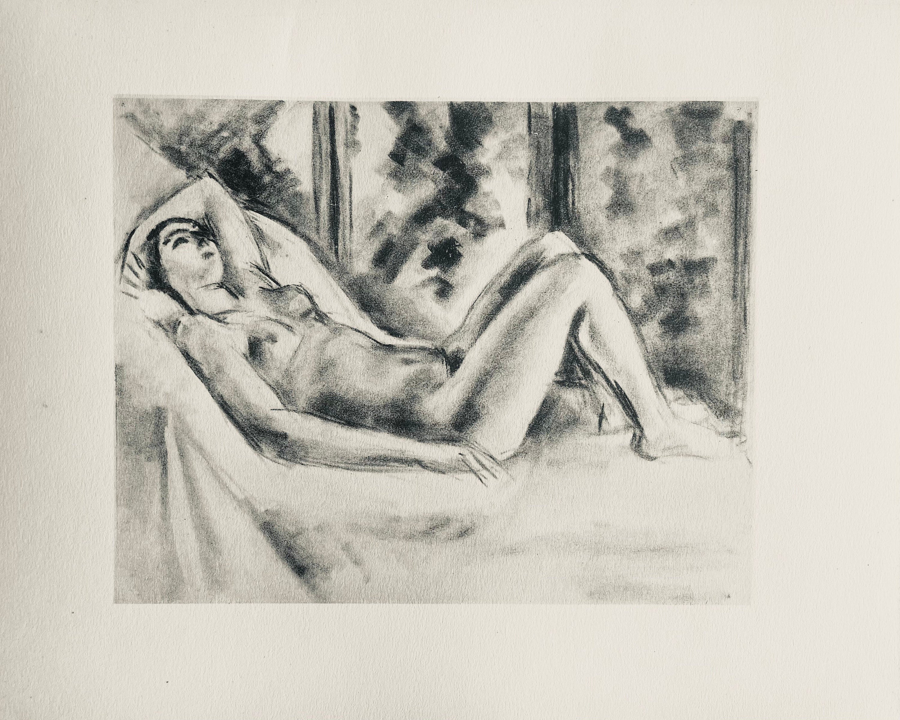 Henri Matisse, Composition (Dutel 3), Dessins de Henri-Matisse, Limited Edition Lithograph