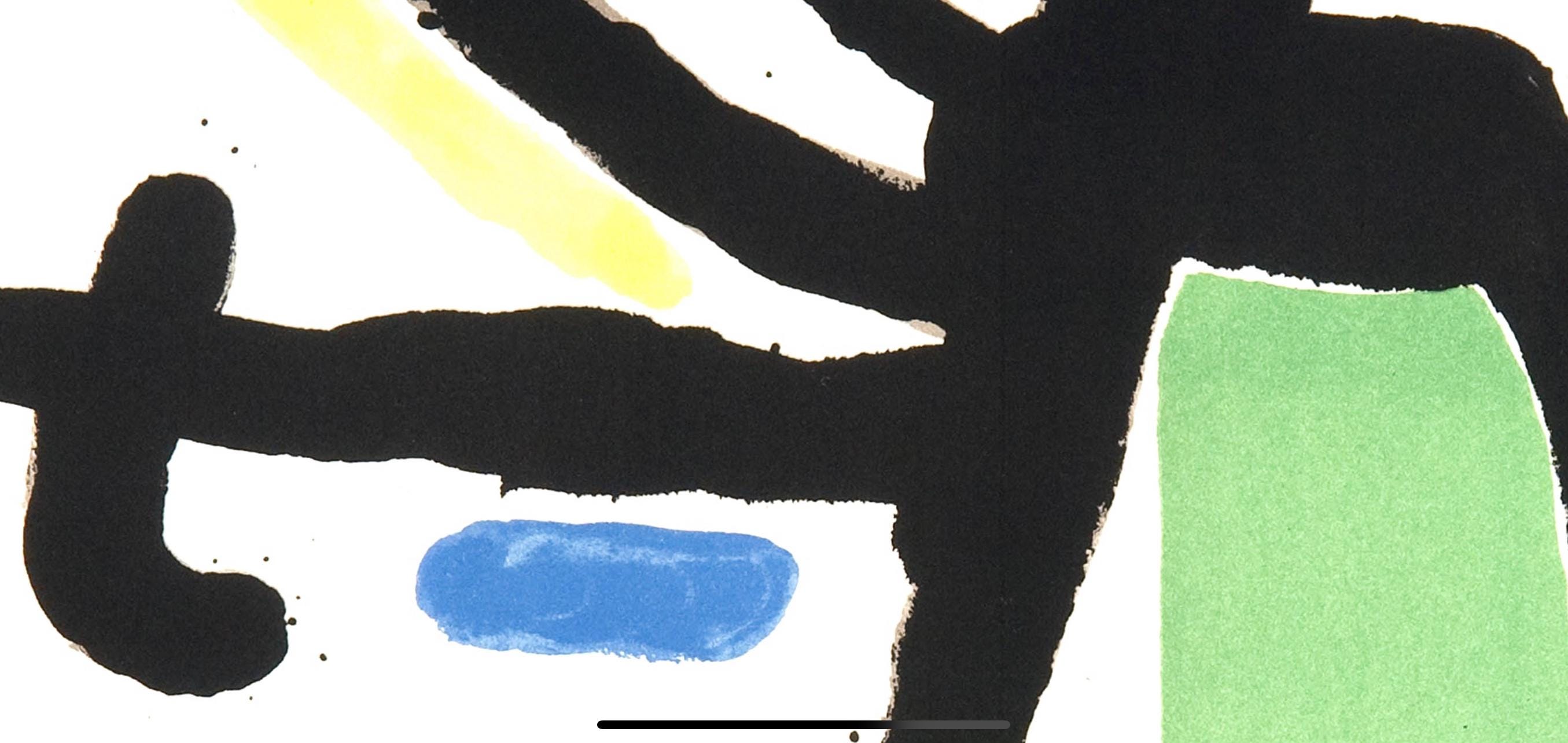 Joan Miró, Composition (Mourlot 872-881; Cramer 164), El tapís de Tarragona, Limited Edition Lithograph
