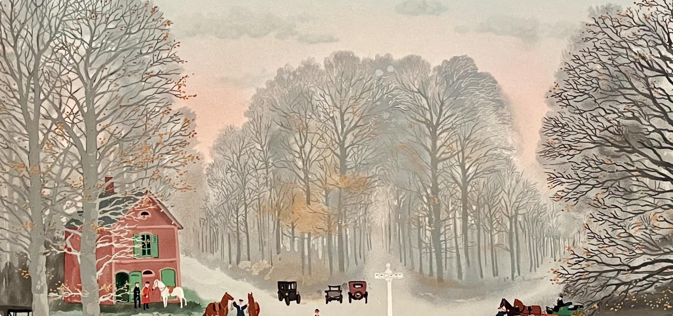 Michel Delacroix, Le Rendezvous, Limited Edition Lithograph