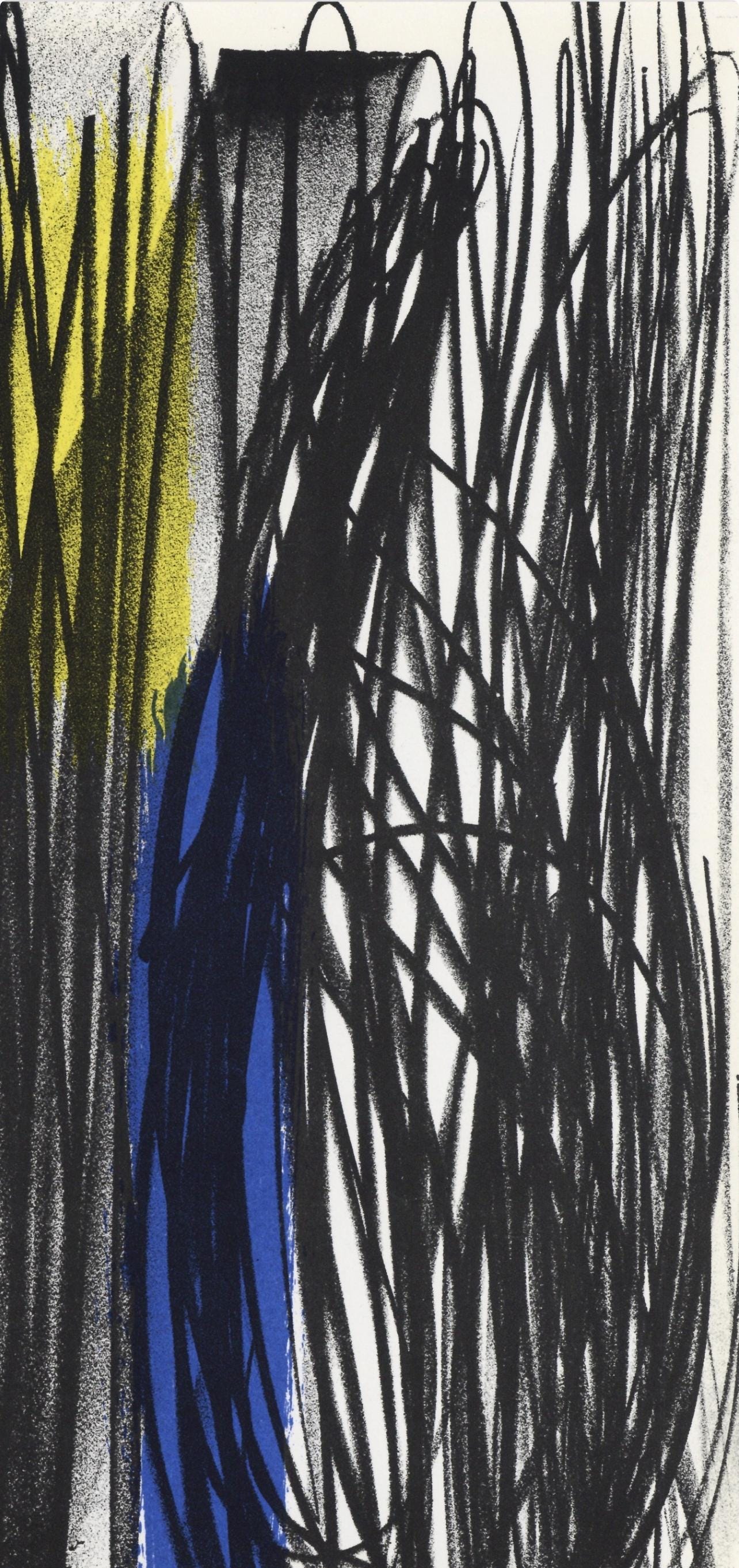 Hans Hartung, Composition, XXe siècle, Limited Edition Lithograph