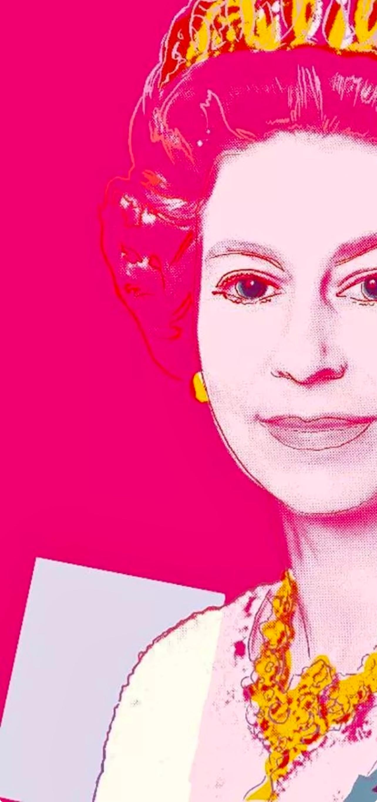 Andy Warhol, Queen Elizabeth II, nº336, Official Limited Edition, Sunday B. Morning, Silkscreen