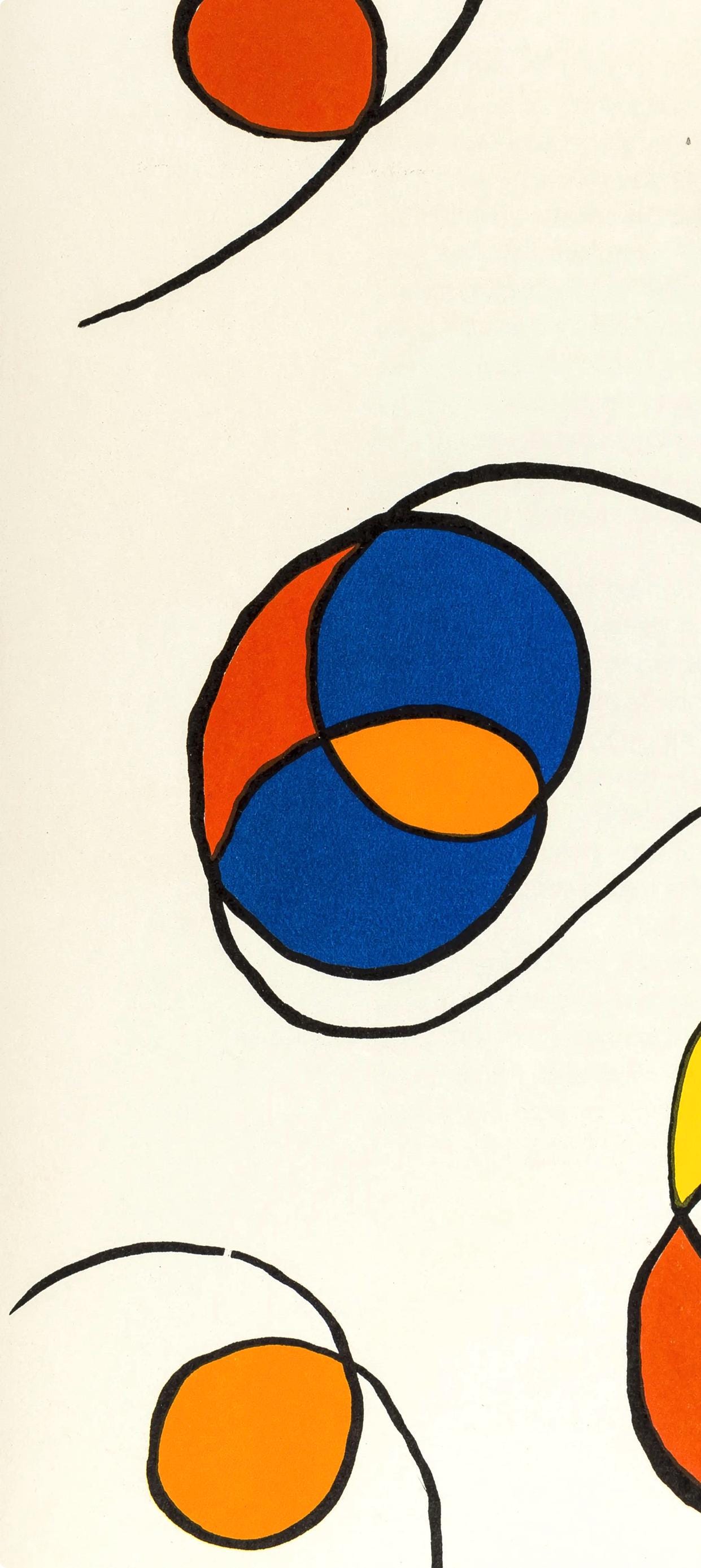 Alexander Calder, Composition, Derrière le miroir, Limited Edition Lithograph