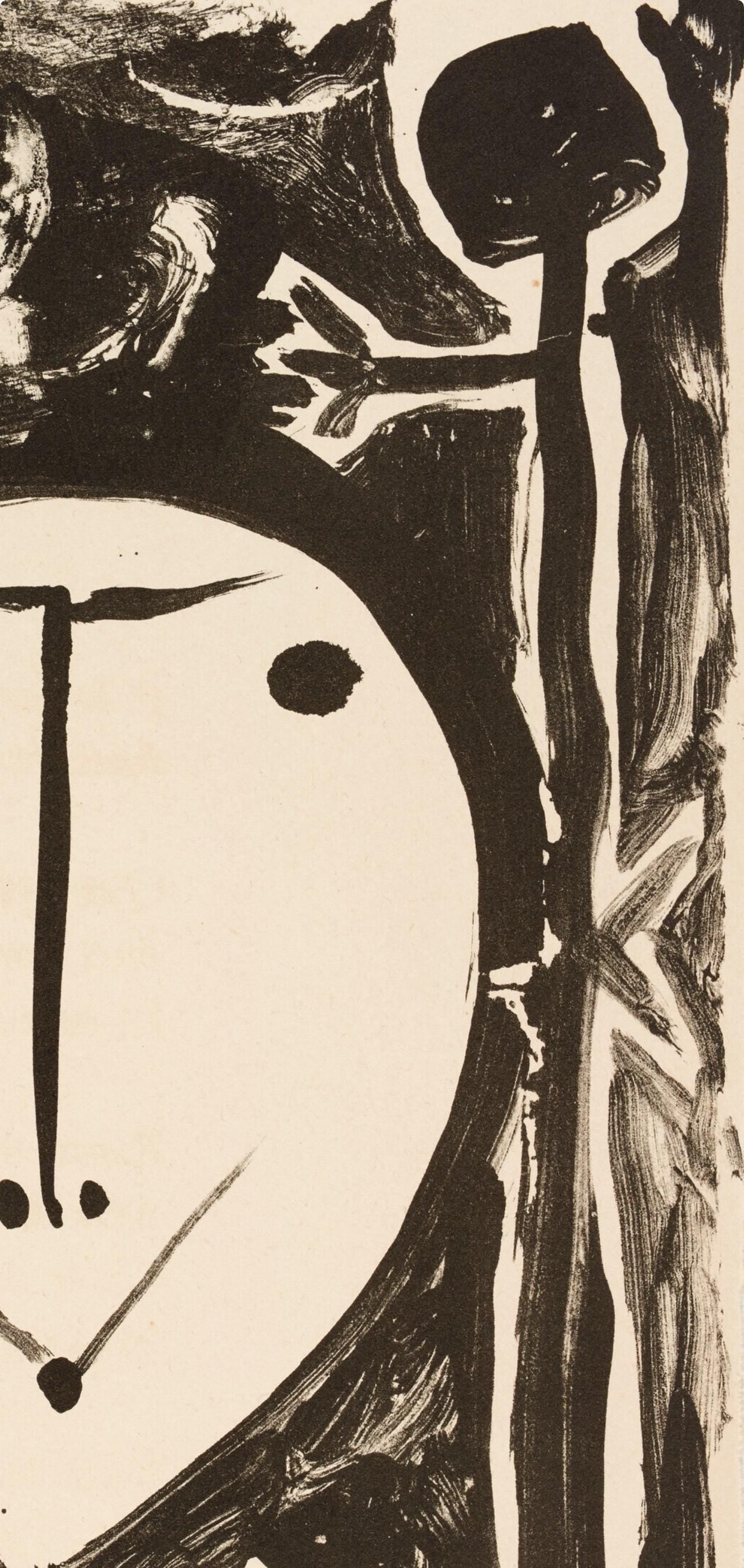 Pablo Picasso, Composition (Bloch 605-608; Mourlot 177; Reuße 519-522), Elegy of Ihpetonga, Limited Edition Lithograph