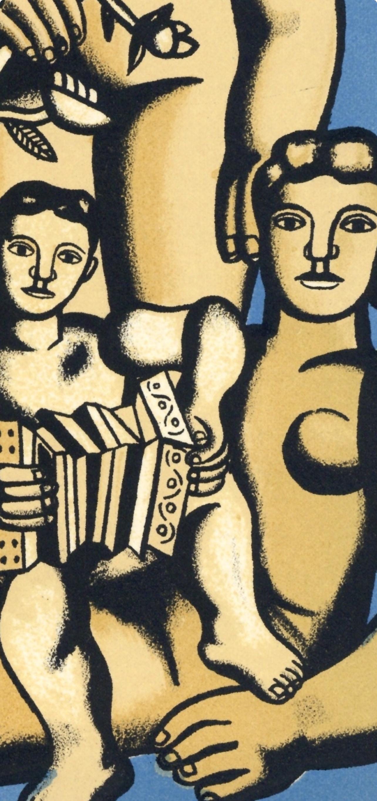 Fernand Léger, Composition, Mon ami Léger, Limited Edition Lithograph