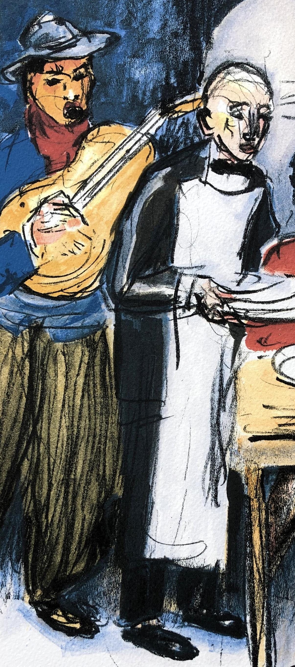 Kees van Dongen, Montmartre (Juffermans JL 34), Regards sur Paris, Limited Edition Lithograph