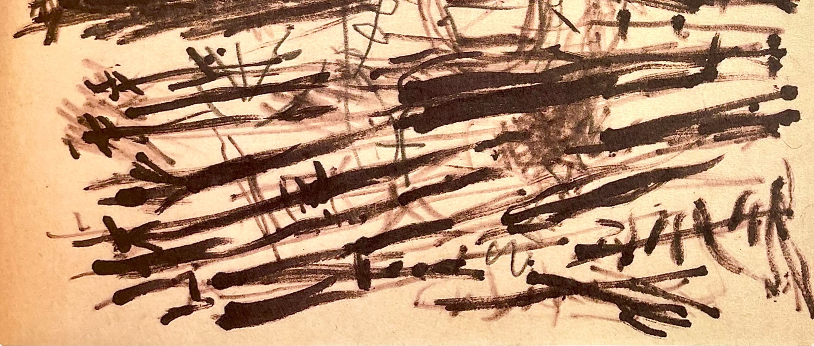Jackson Pollock, Composition, Jackson Pollock, The Last Sketchbook, Limited Edition Lithograph
