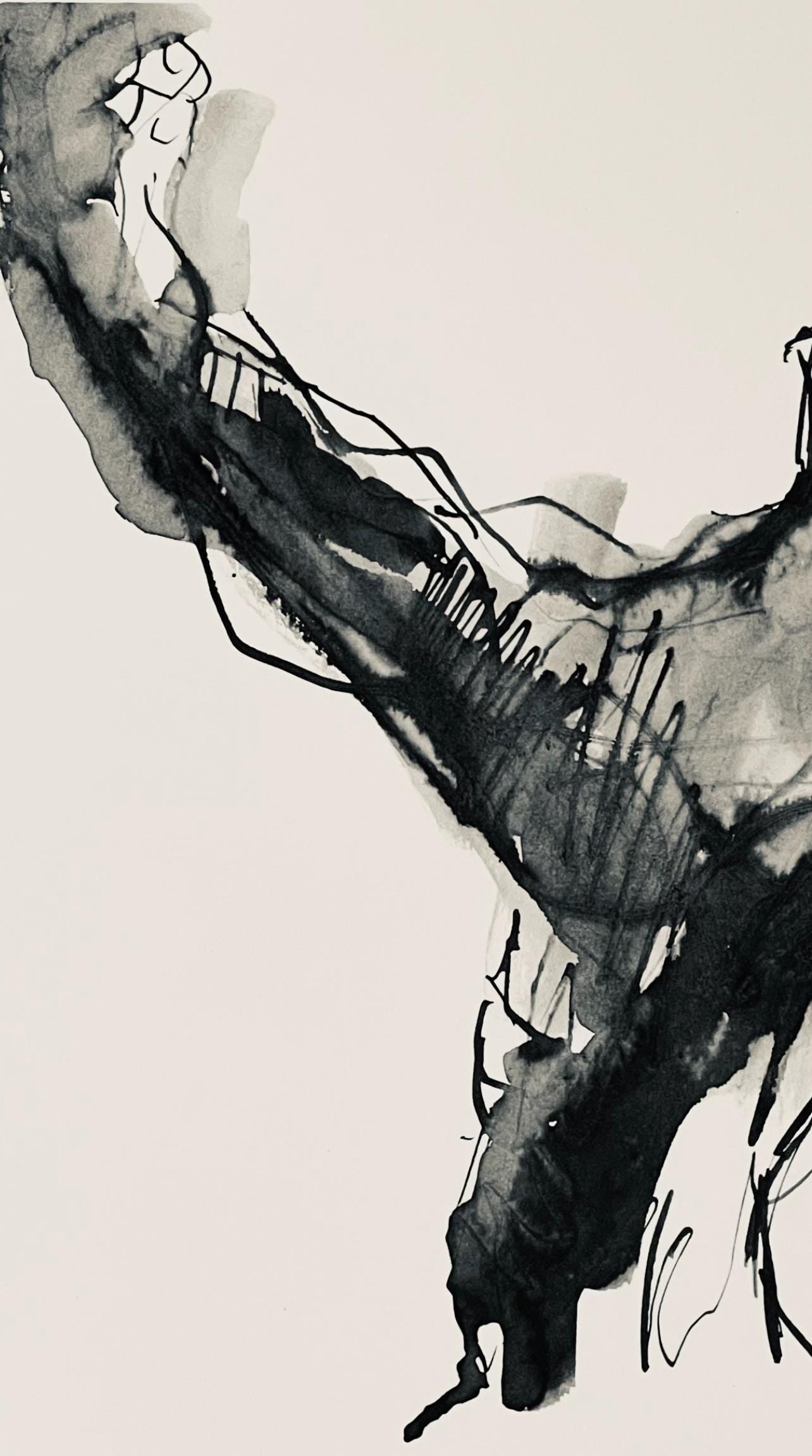 Abraham Rattner, Study for Job, Limited Edition Lithograph