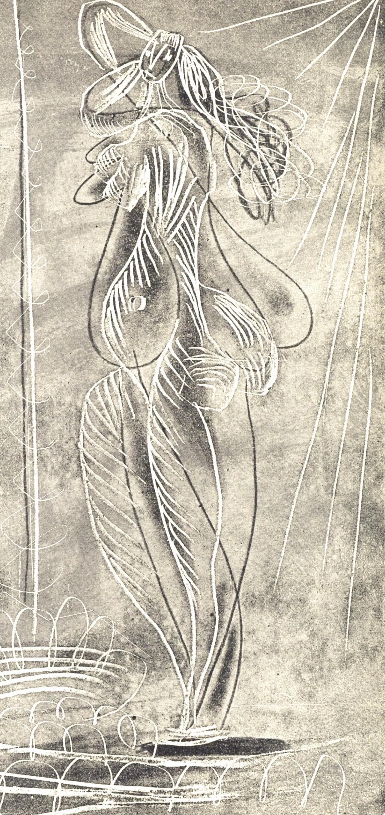 Pablo Picasso, Trois baigneuses (Bloch 361a-e; Baer 683-688; Cramer 38), La Chèvre-Feuille, Limited Edition Engraving
