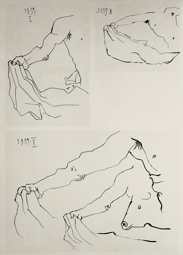 Pablo Picasso, Composition (Bloch 1276; Czwiklitzer 23), Toros y Toreros, Limited Edition Lithograph