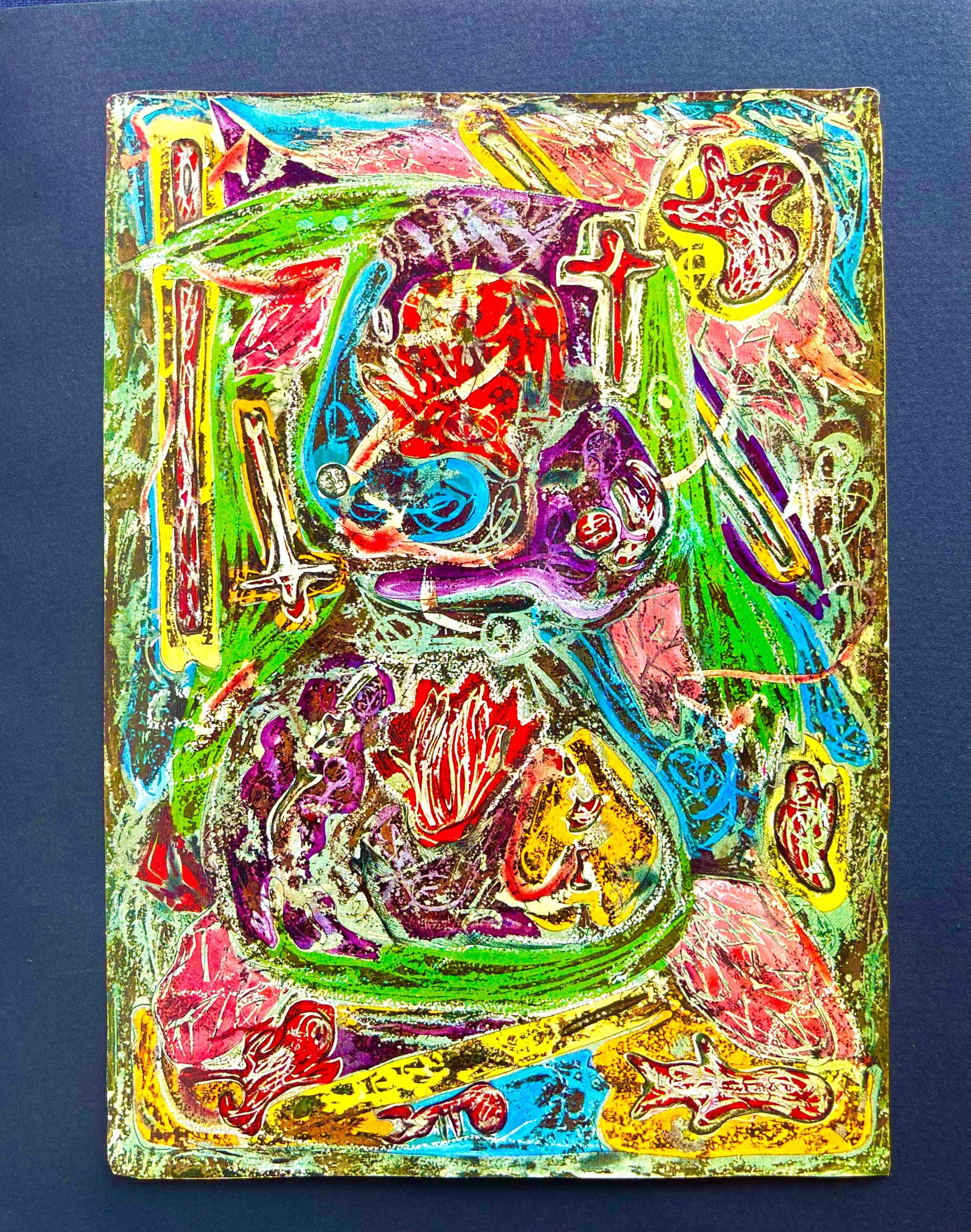 Alfonso Ossorio, Composition, Peintures initiatiques d'Alfonso Ossorio, Limited Edition Lithograph