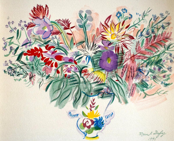Raoul Dufy, Composition, Les Peintres mes amis, Limited Edition Lithograph