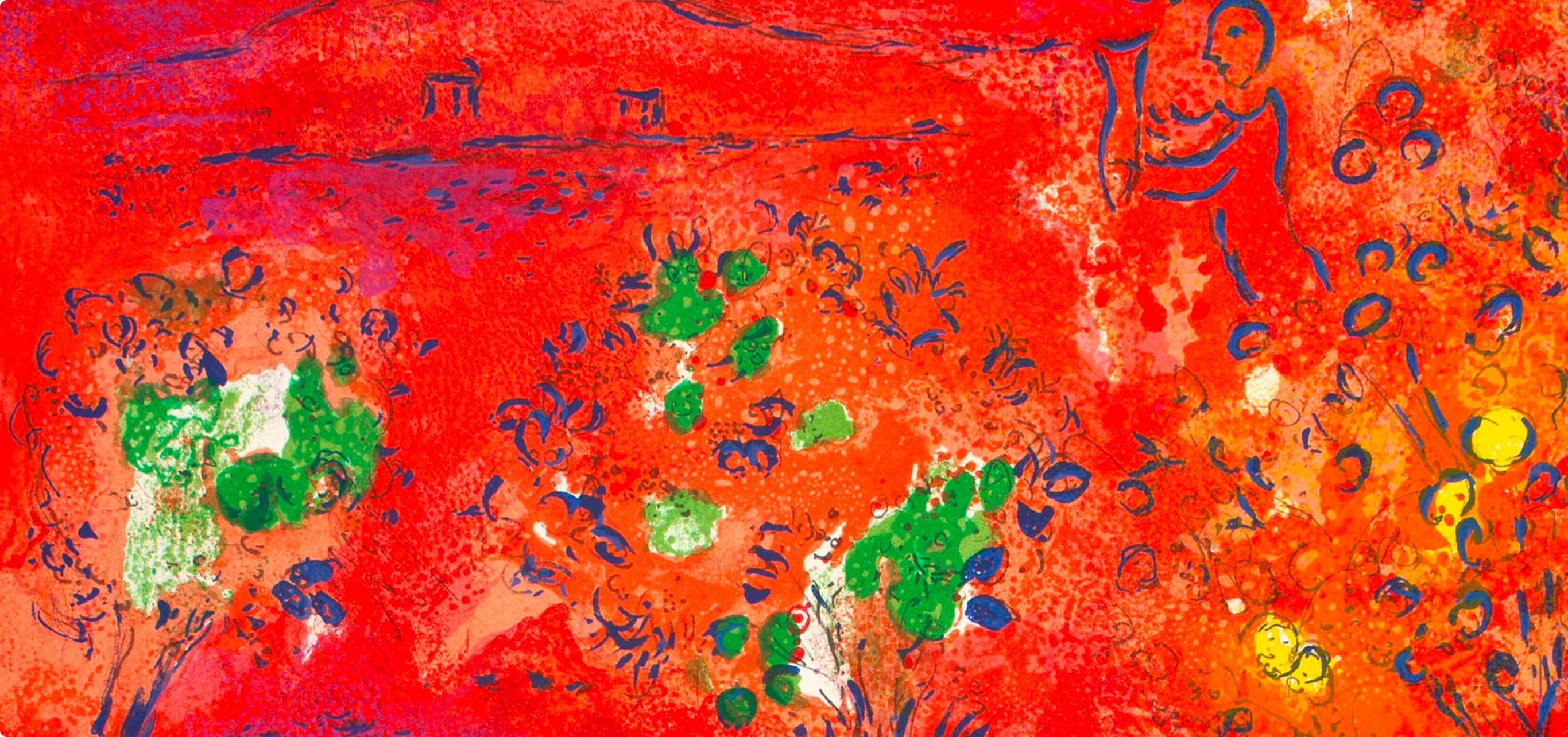 Marc Chagall, A Midi, l'Été, Daphnis et Chloé, Limited Edition Héliogravure