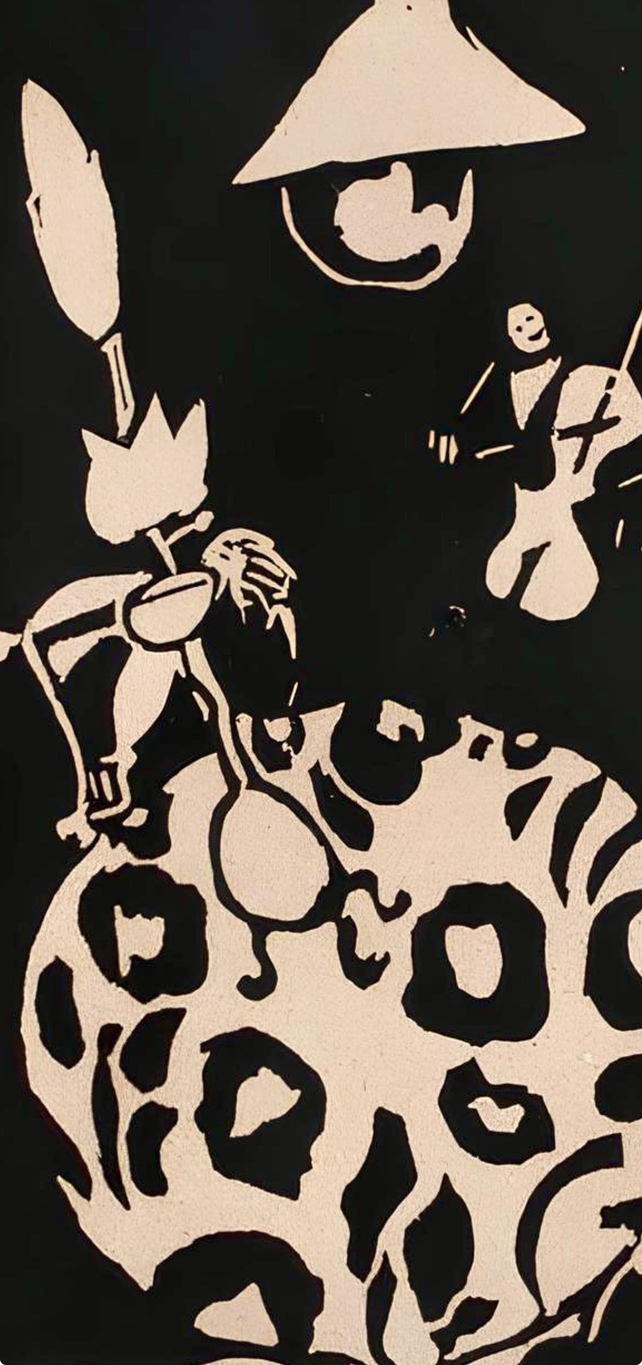 Jean Pougny, Composition, Pougny, dix linogravures originales, 1914-1920, Limited Edition Linocut