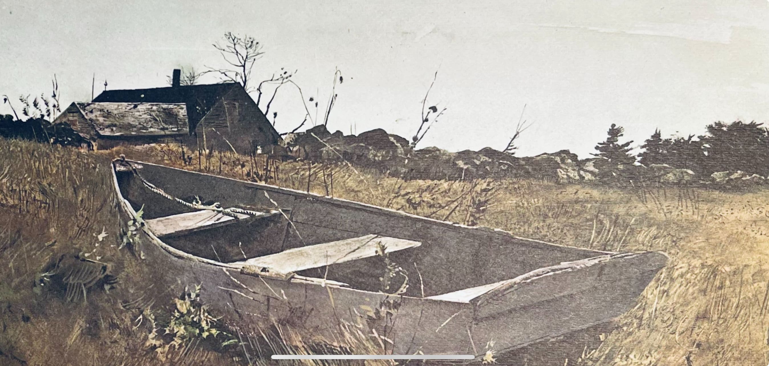 Andrew Wyeth, Teel’s Island, The Four Seasons, Limited Edition Lithograph