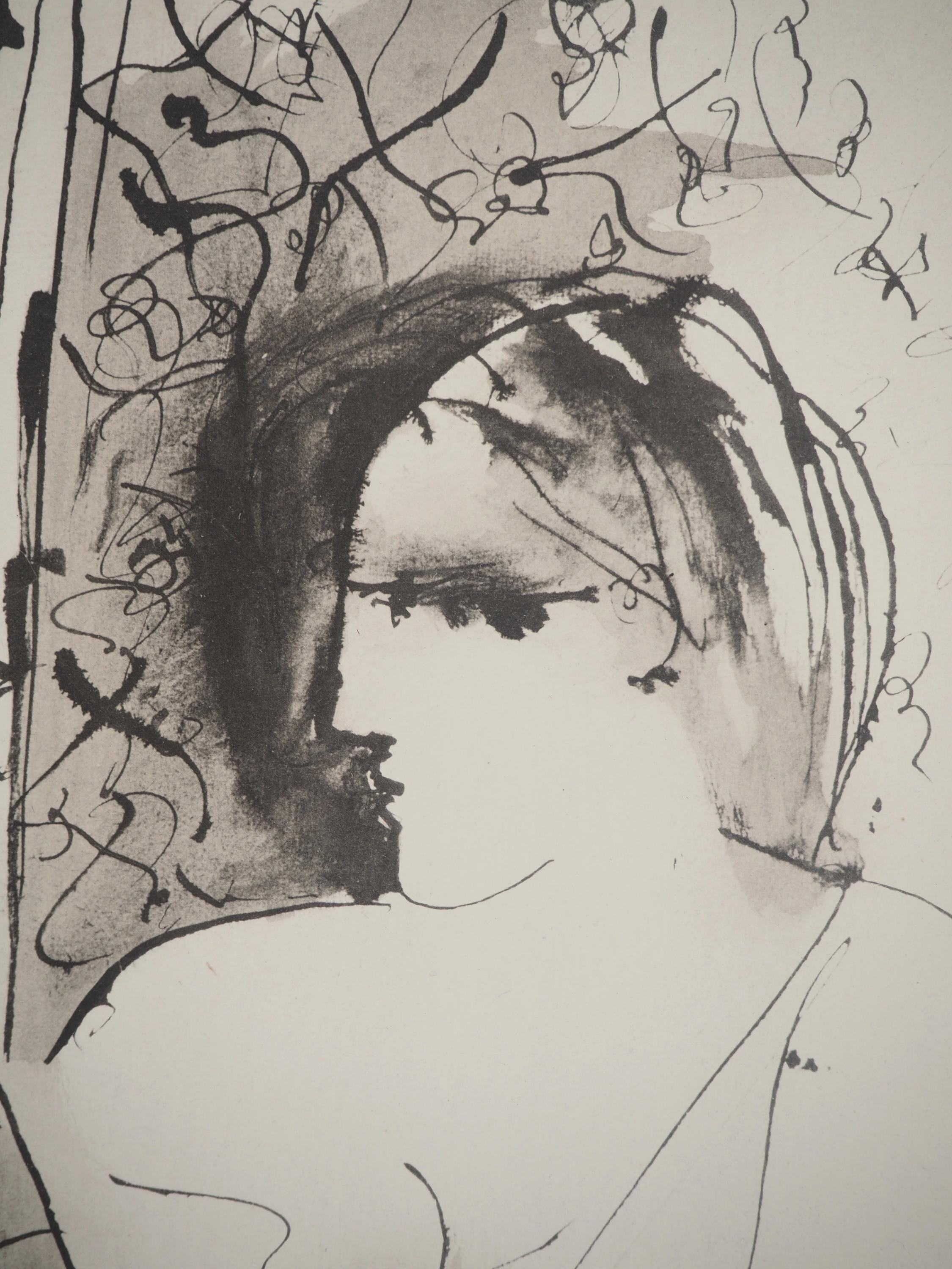 Pablo Picasso, Composition (Orozco 238), Picasso, La flûte double, Limited Edition Lithograph