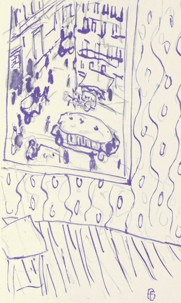 Pierre Bonnard, Composition (Terrasse 54), Pierre Bonnard Correspondences, Limited Edition Lithograph