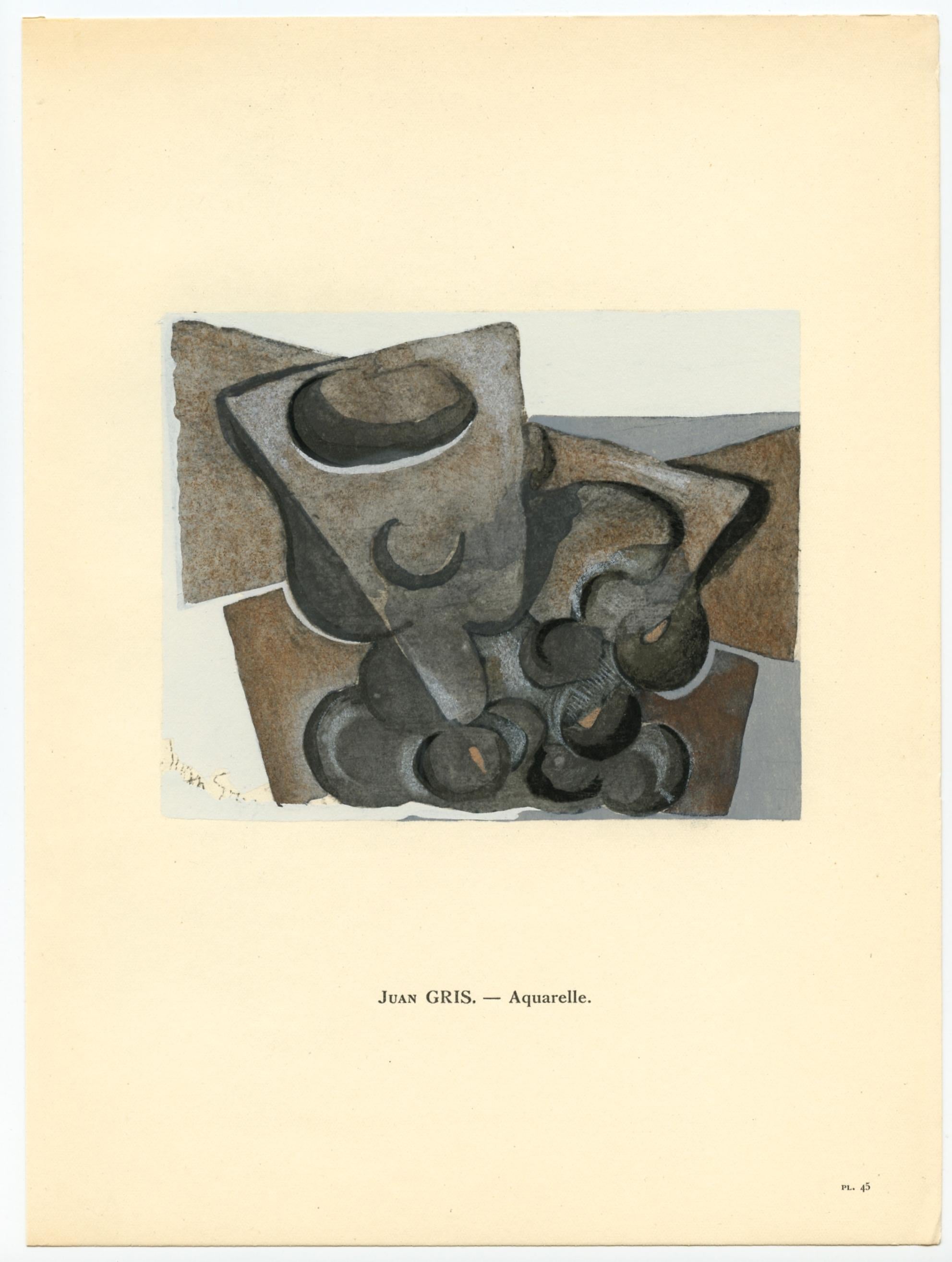 Juan Gris, Composition, L'Art Cubiste, Theories et Realistions, Limited Edition Lithograph