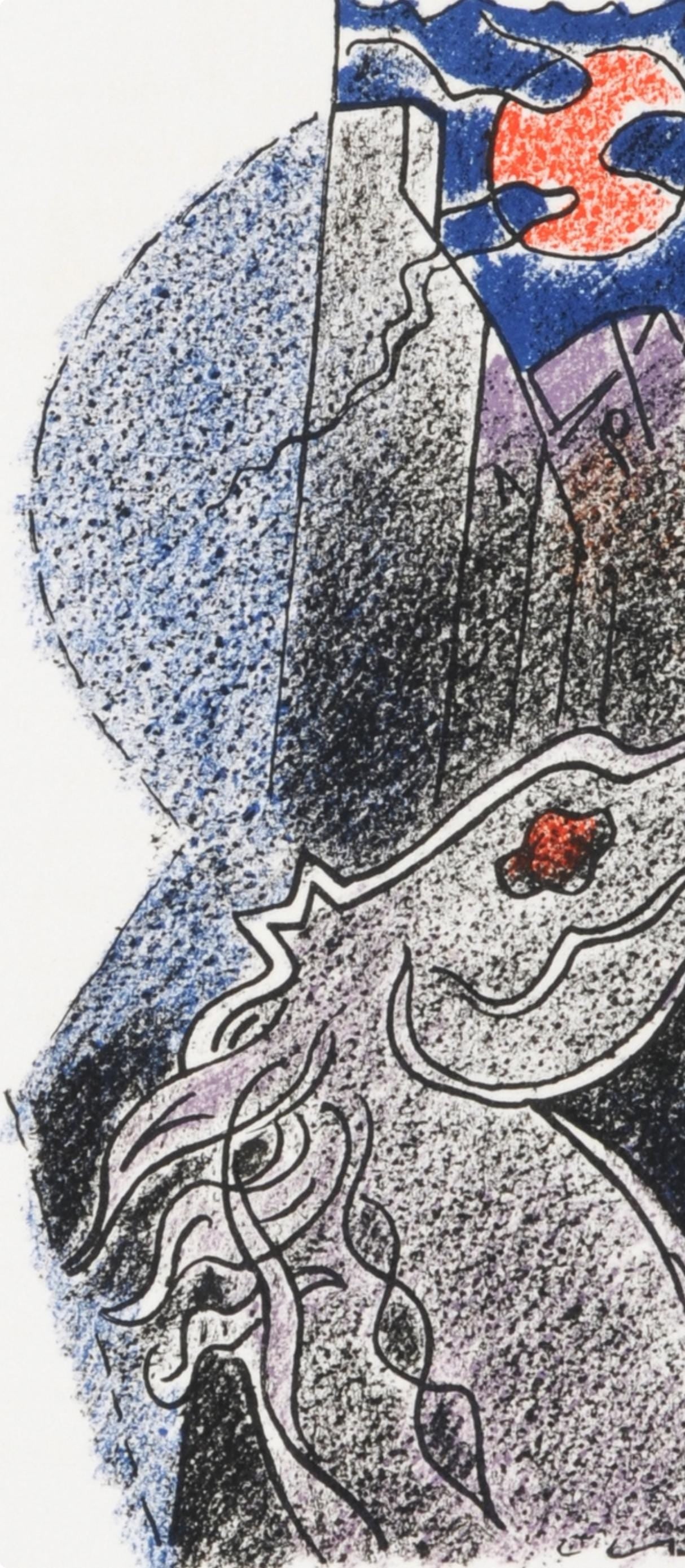 André Masson, Composition (Cramer 97), Une Étoile de Craie, Limited Edition Lithograph