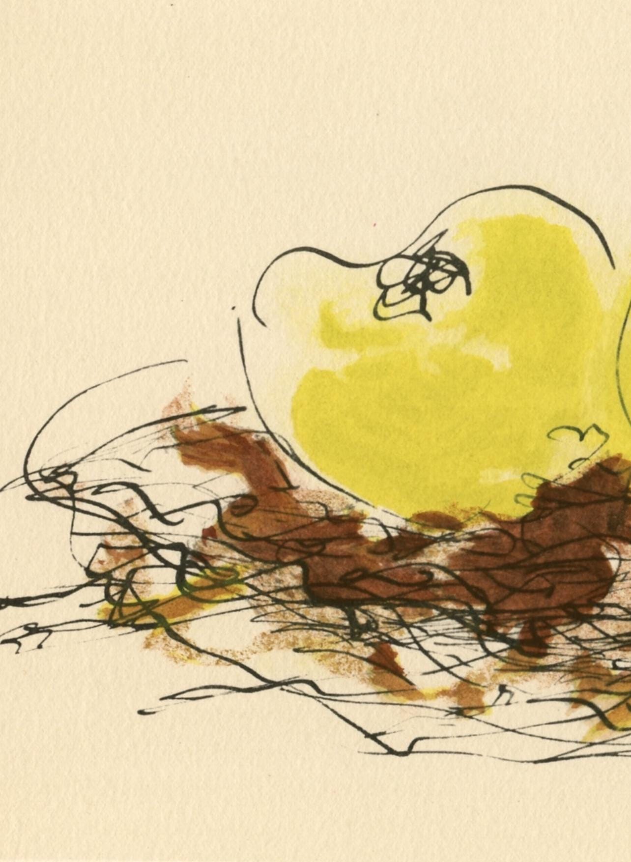 Georges Braque, Pommes, Georges Braque le solitaire, XXe siècle, Limited Edition Lithograph