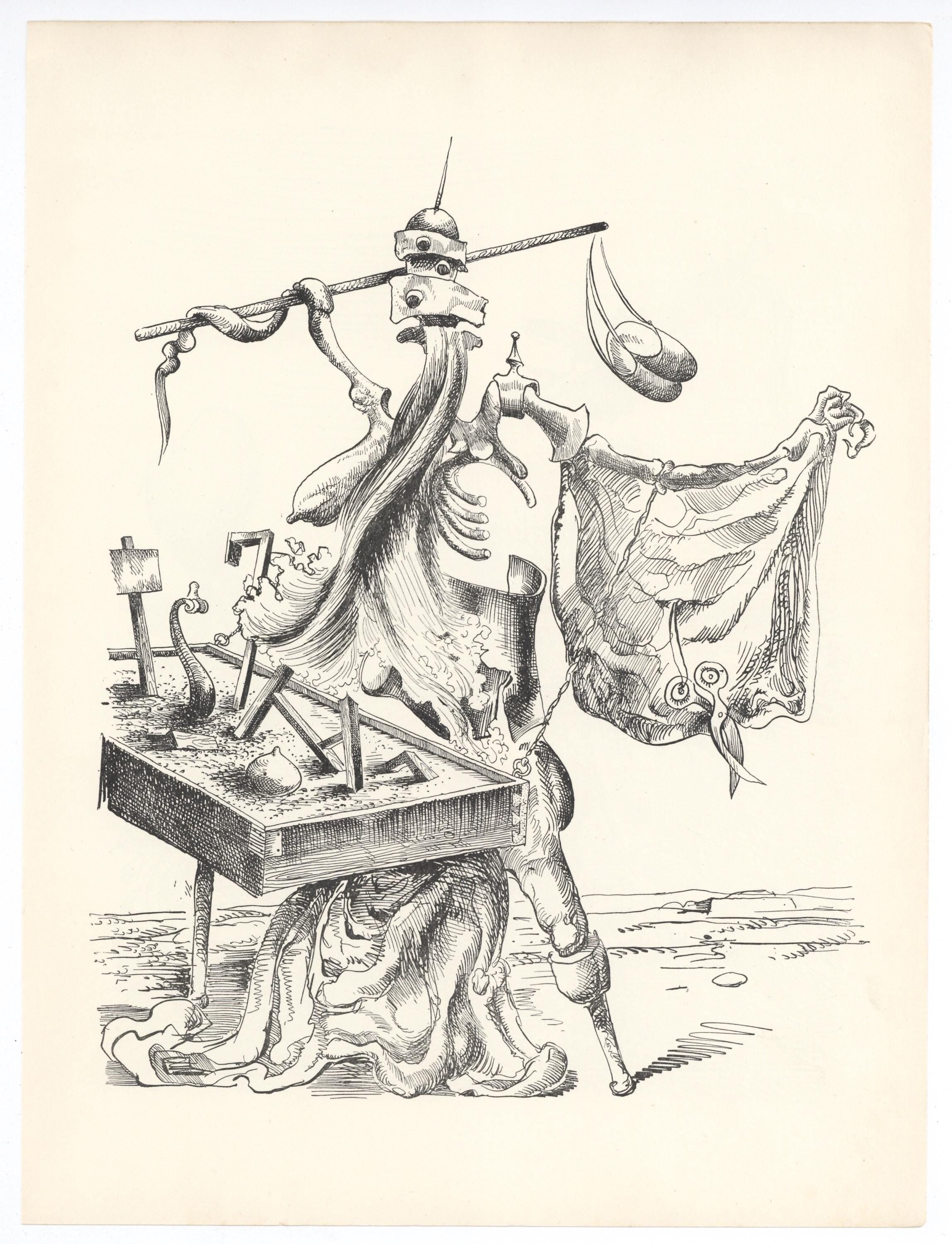 Kurt Seligmann, Composition, XXe siècle, Limited Edition Engraving