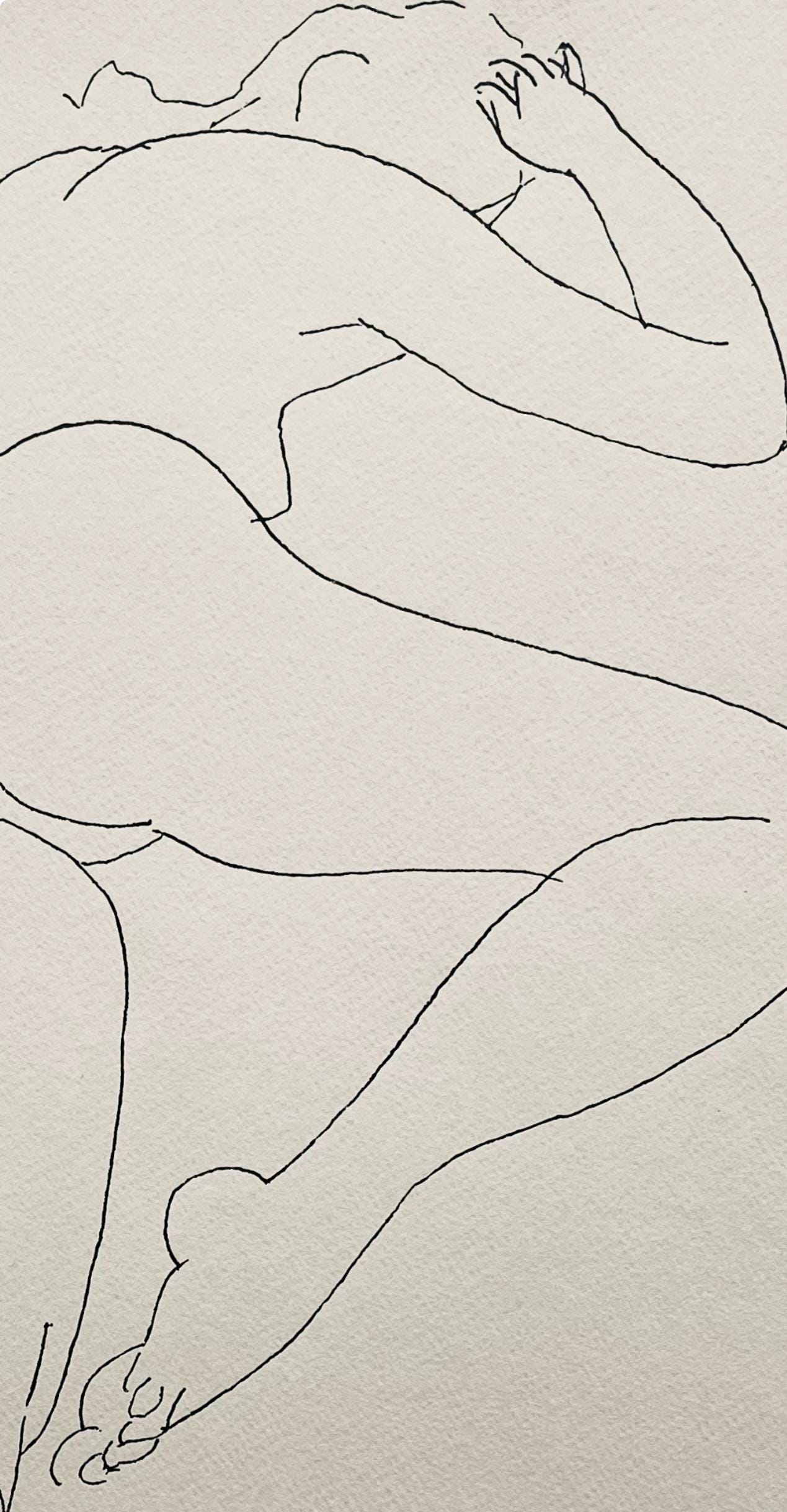Henry Strater, Composition, 24 Drawings by Henry Strater, Limited Edition Lithograph