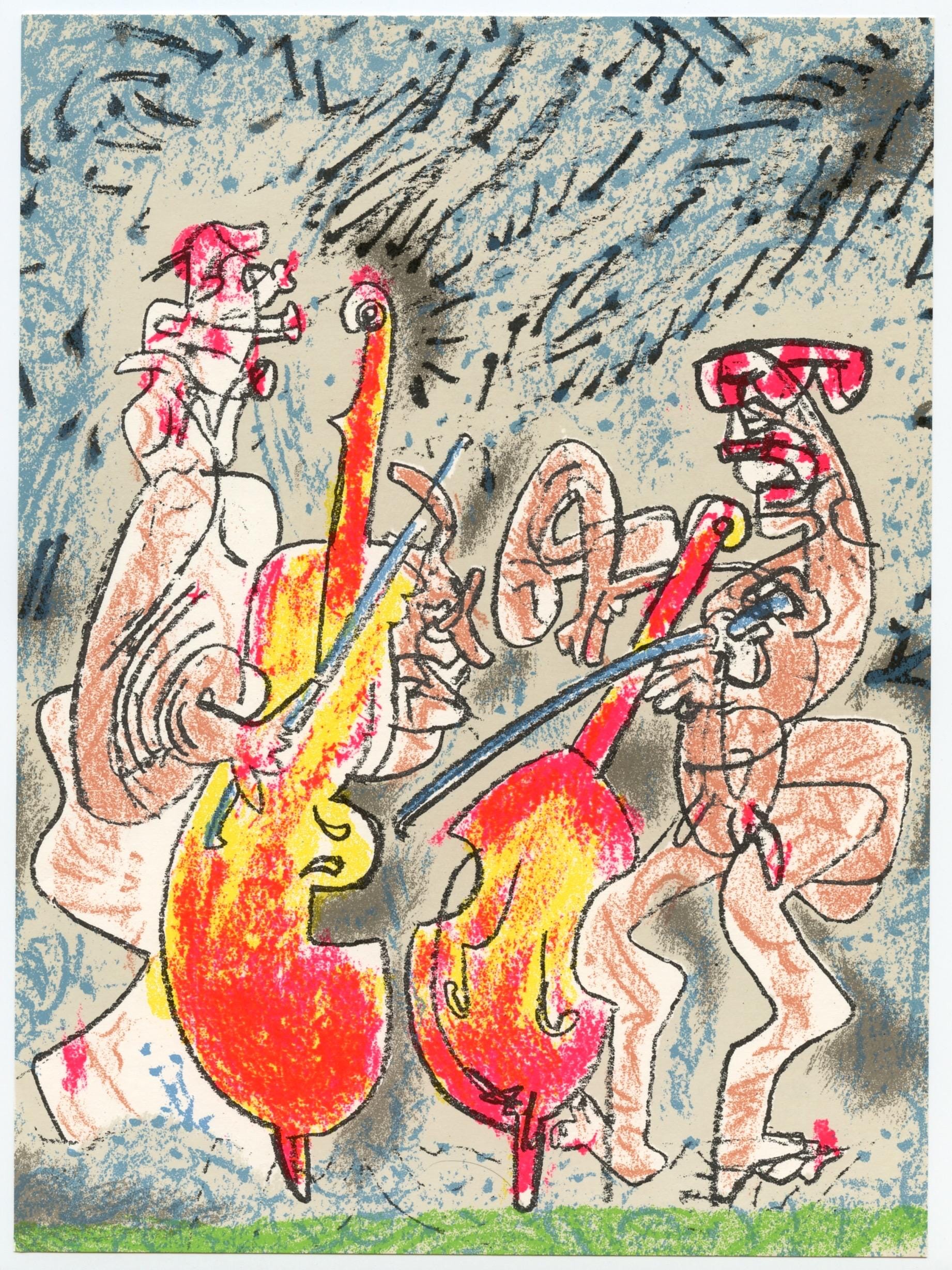 Roberto Matta, Composition, Ediciones Polígrafa, Redfern Gallery, Limited Edition Lithograph