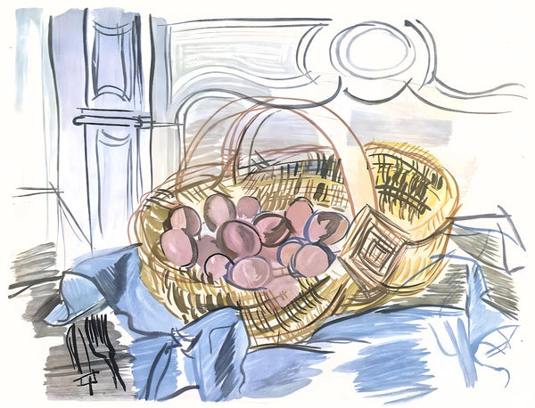 Raoul Dufy, La corbeille aux œufs, Vacances forcées