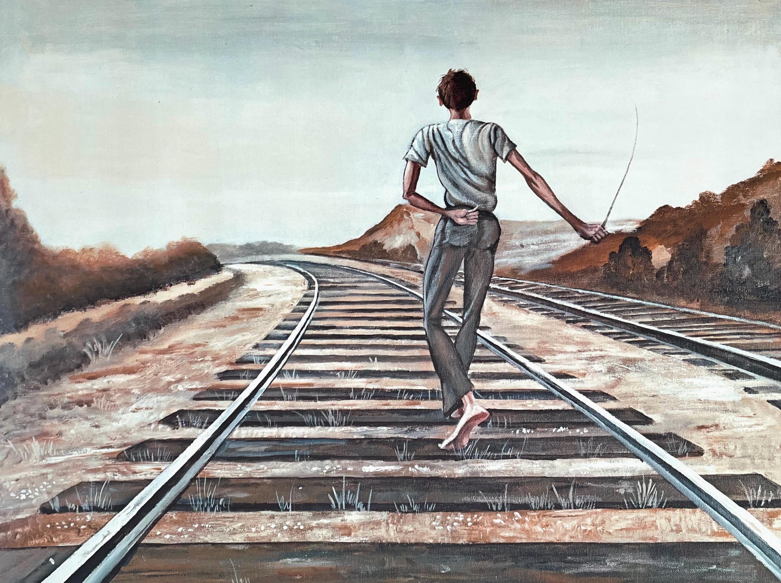 Ernie Barnes, Destination Unknown, Limited Edition Lithograph
