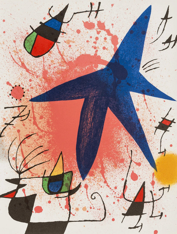 Joan Miró, Composition, (Cramer 160; Mourlot 857), Joan Miró Lithographs, Limited Edition Lithograph