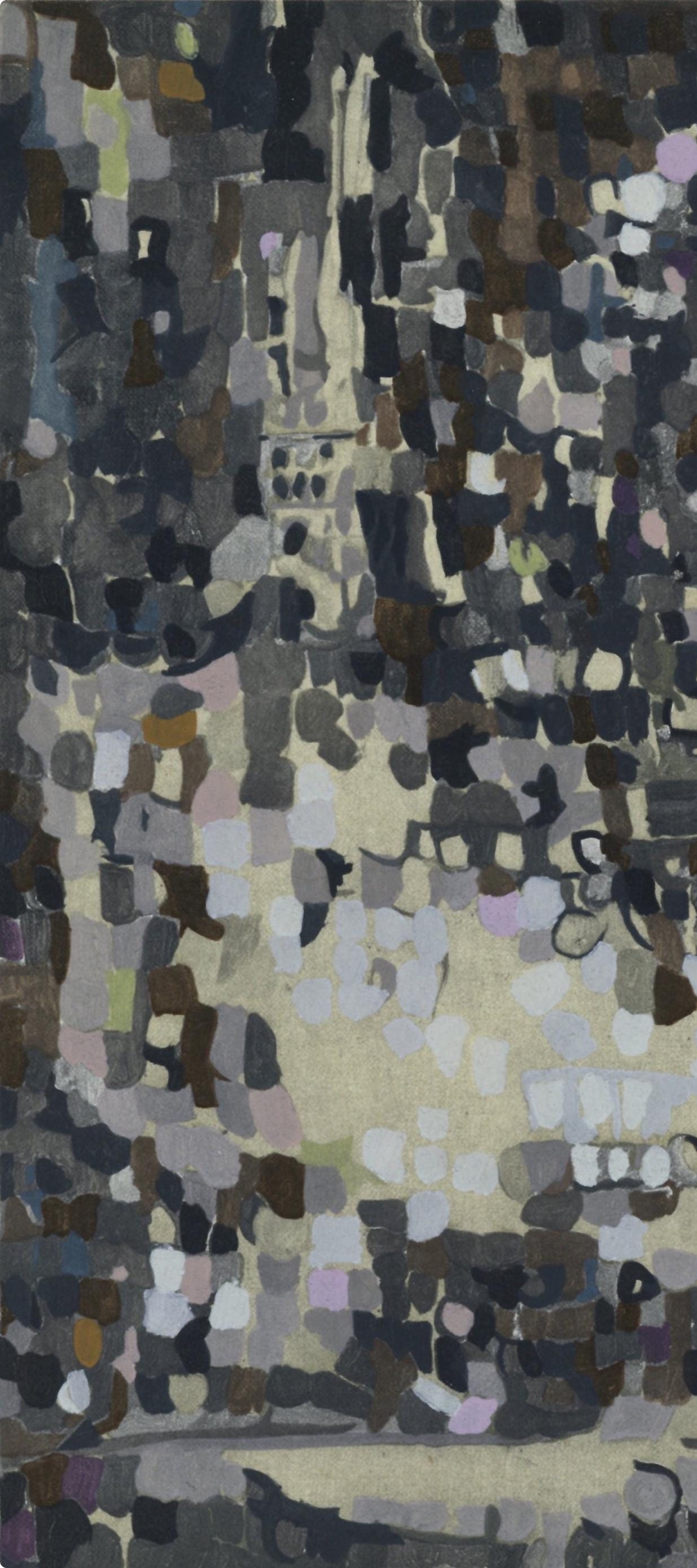 Vieira da Silva, Composition, XXe siècle, Limited Edition Lithograph