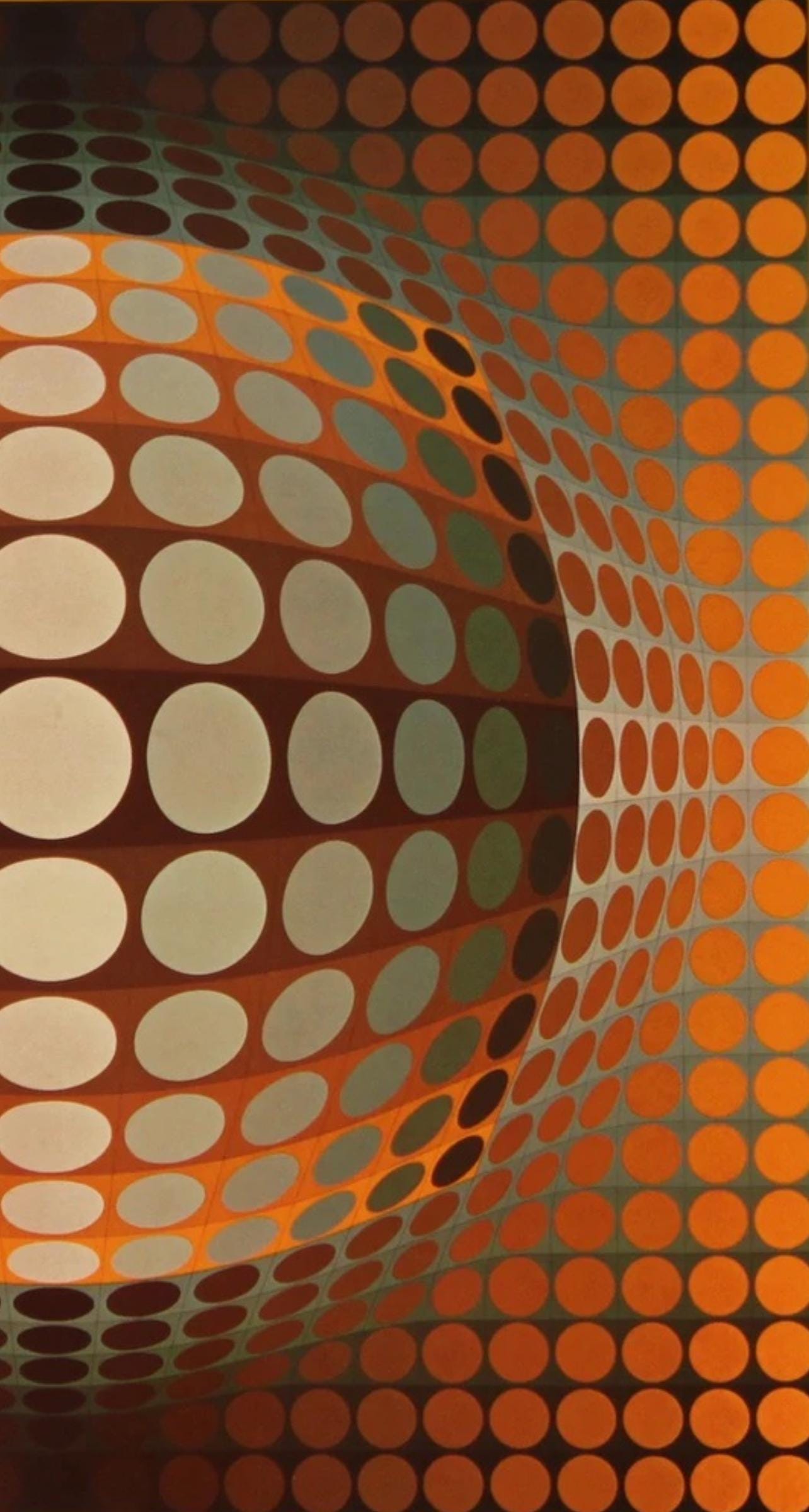 Victor Vasarely, Composition, Damier, Limited Edition Héliogravure