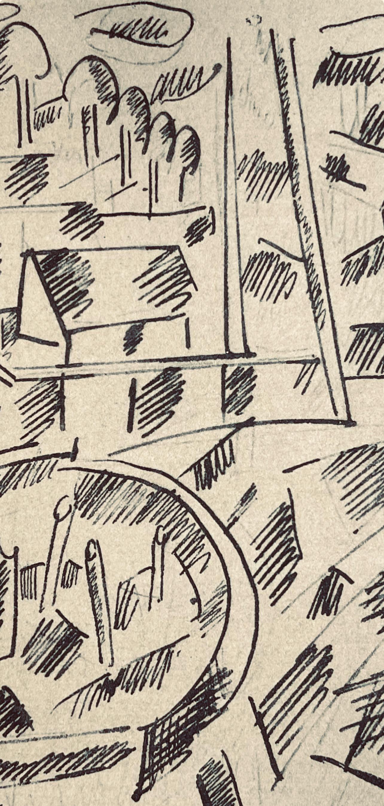 Fernand Léger, Aux Alentours De Verdun, Fernand Léger, Dessins de Guerre, Limited Edition Lithograph