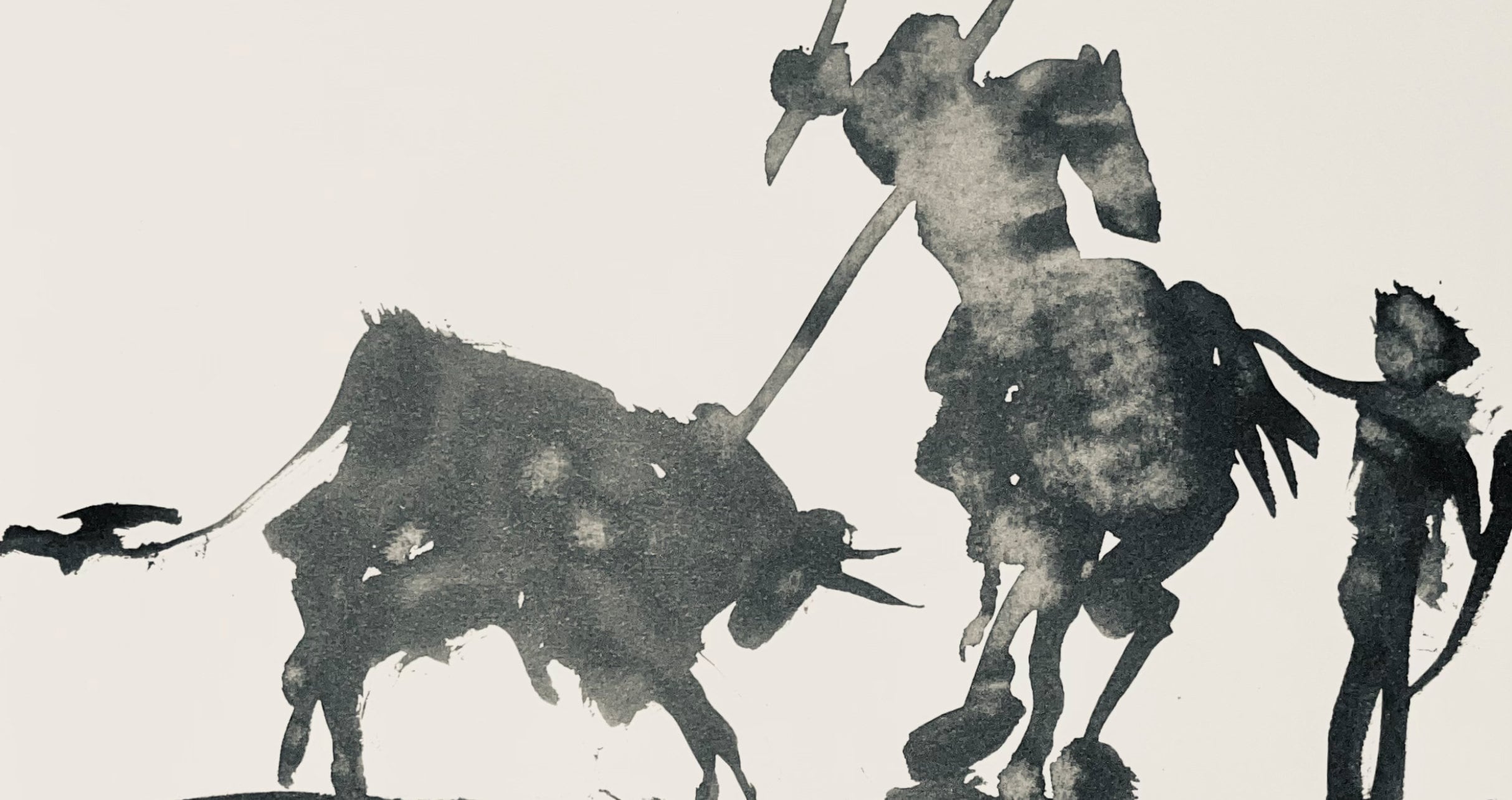 Pablo Picasso, Composition (Bloch 1276; Czwiklitzer 23), Toros y Toreros, Limited Edition Lithograph
