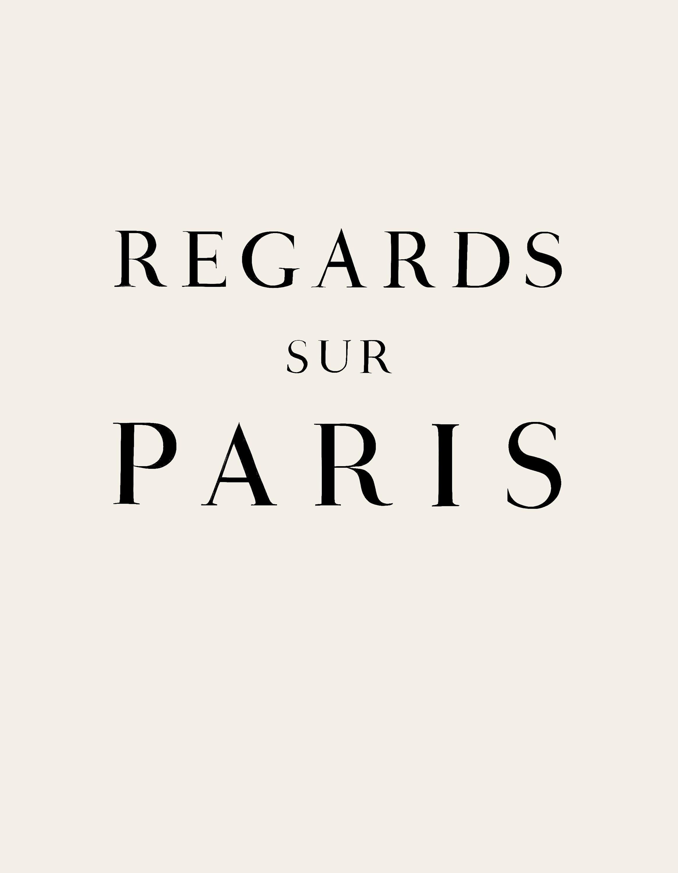 André Beaudin, Composition en vert, Regards sur Paris, Limited Edition Lithograph